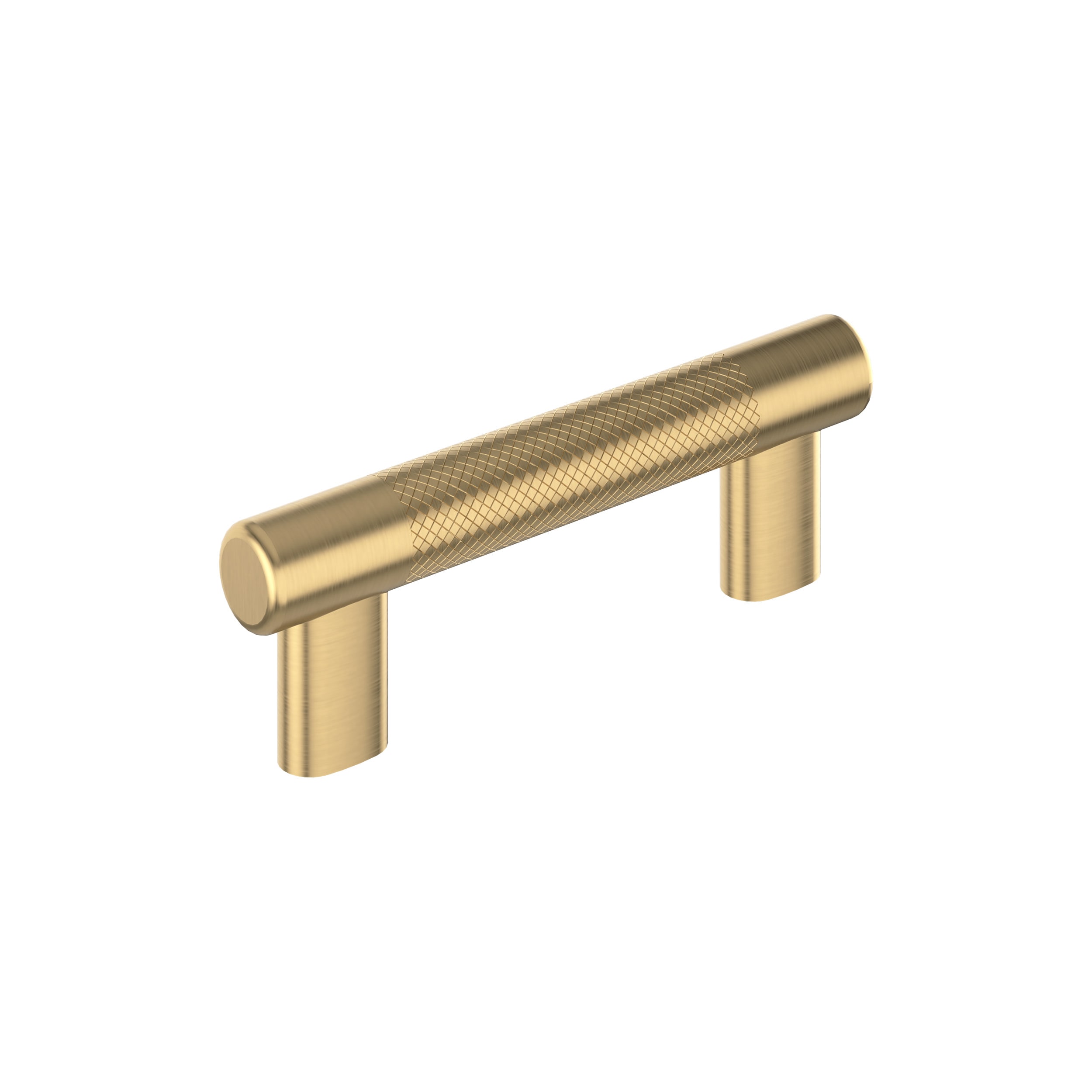Amerock BP36557CZ Bronx 3-in or 3-3/4-in , 76mm or 96mm Center to Center Champagne Bronze Dual Mount Rectangular Bar