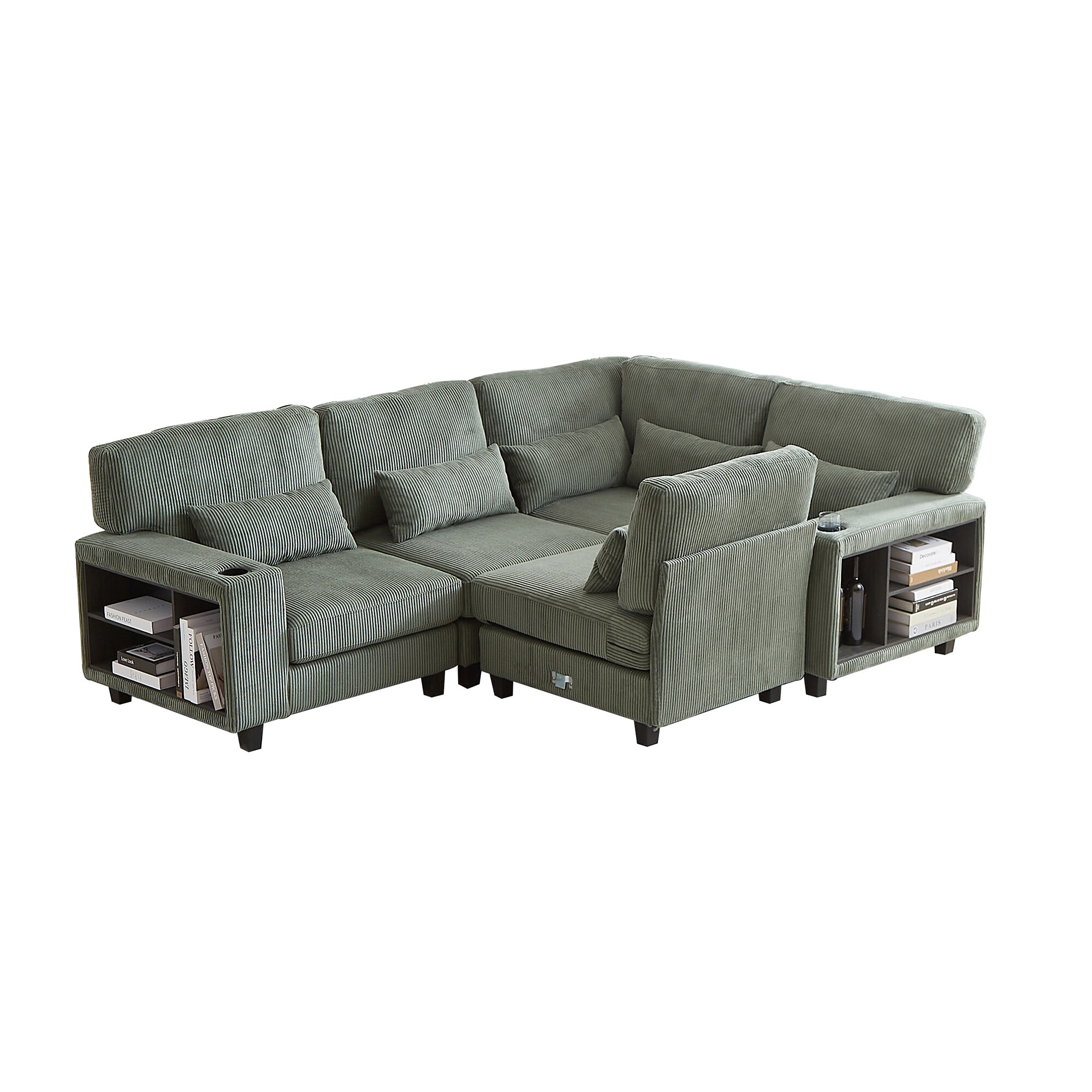 SINOFURN SYA020312GY Sofas-Loveseats - View #8