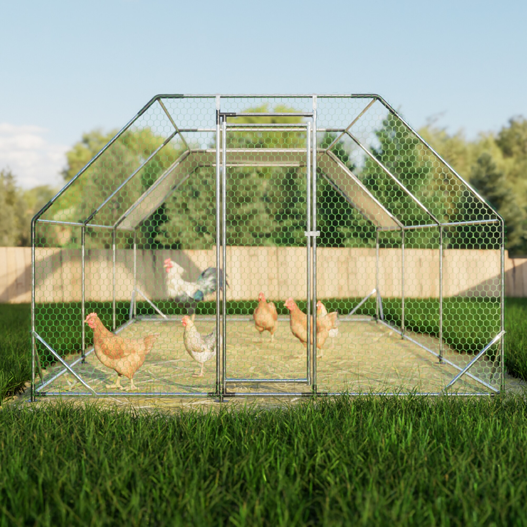 Maocao Hoom JL144218 Chicken-Coops-Rabbit-Hutches - View #2