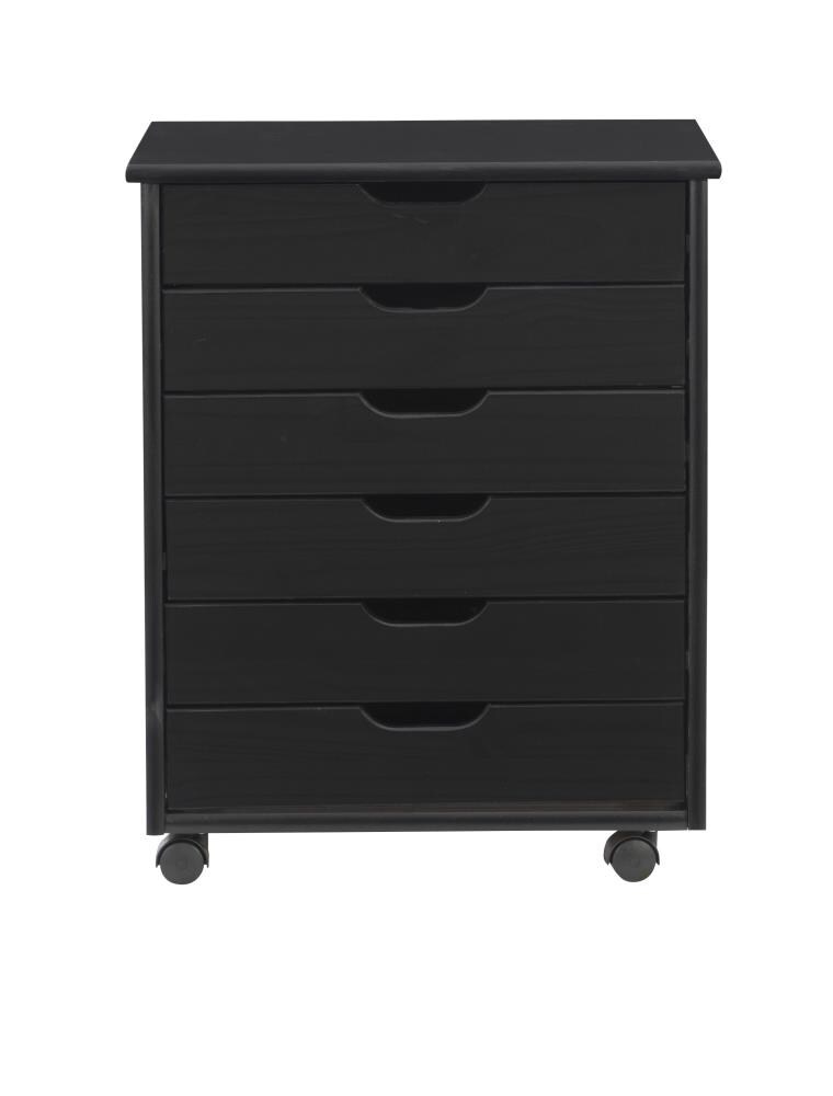 Home Source Acadia Chest of Drawers Cabinet Organiser Industrial