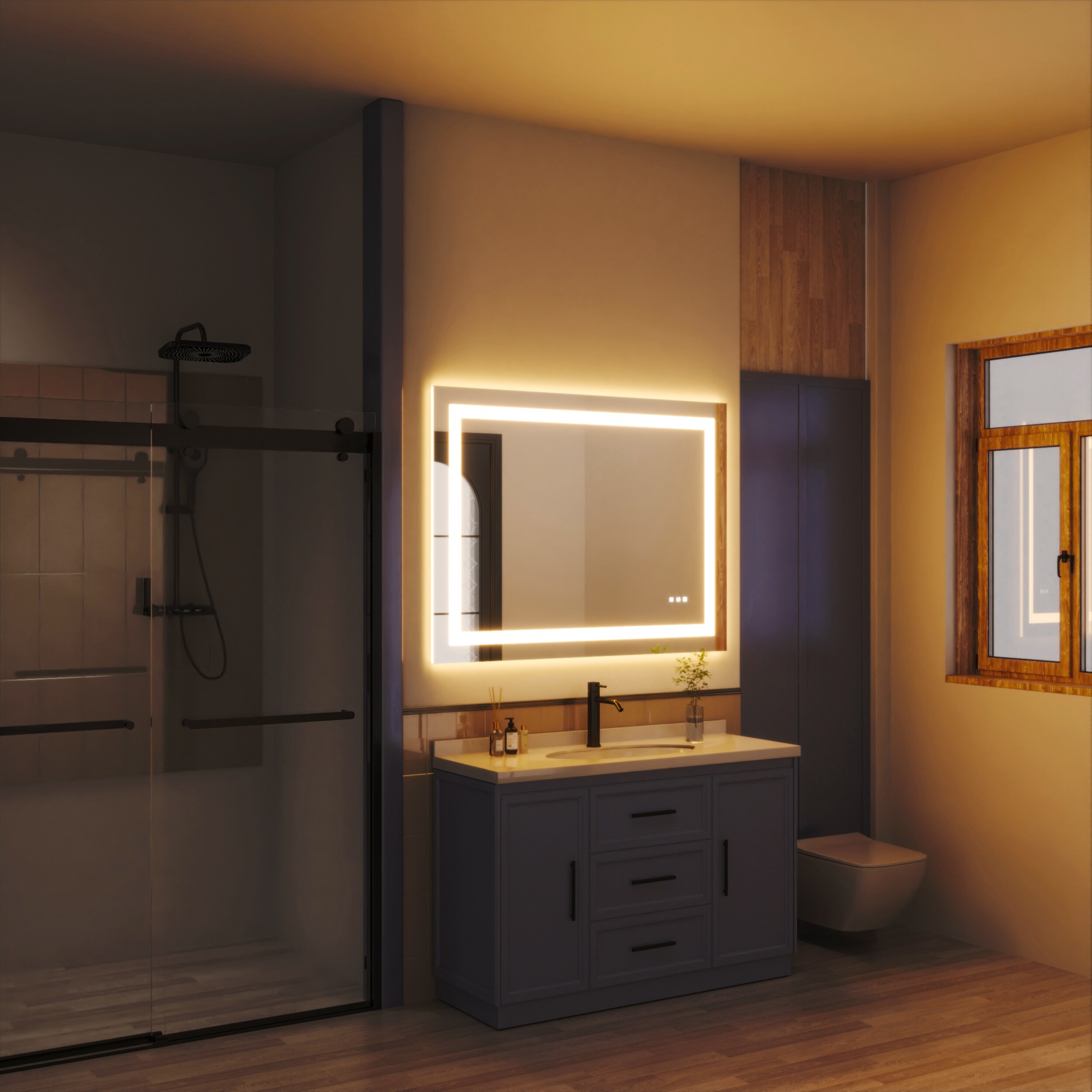 waterpar WPLO-2184 Framed-Bath-Mirrors - View #3