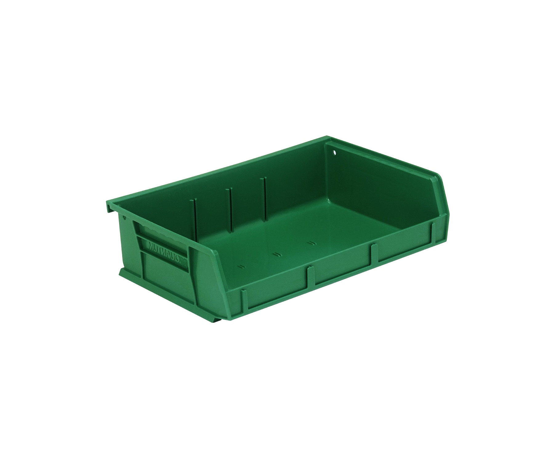 Quantum Storage Systems QUS236GNCS Ultra Stack and Hang Part Organizer Green 8 Bins 3 H x 11 W x 8 L
