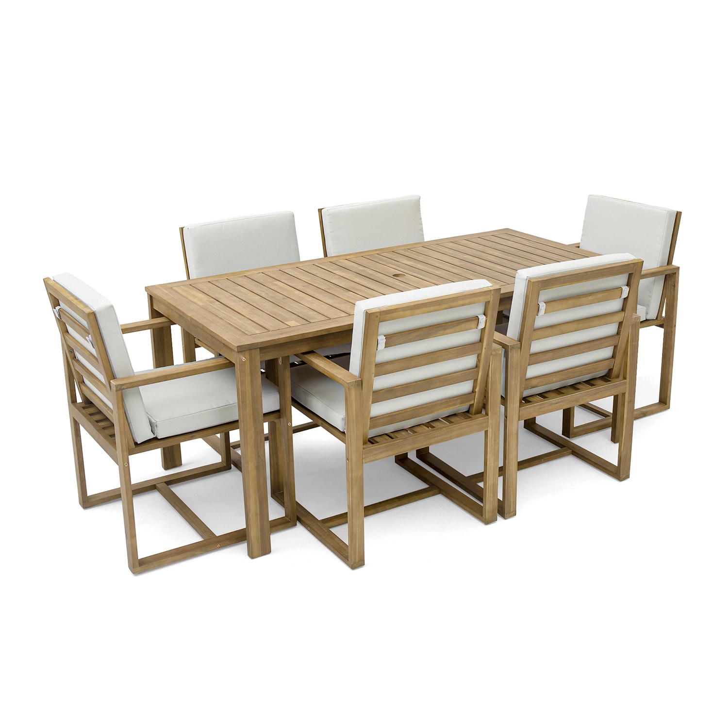 SINOFURN SYA010462WT Patio-Dining-Sets - View #13