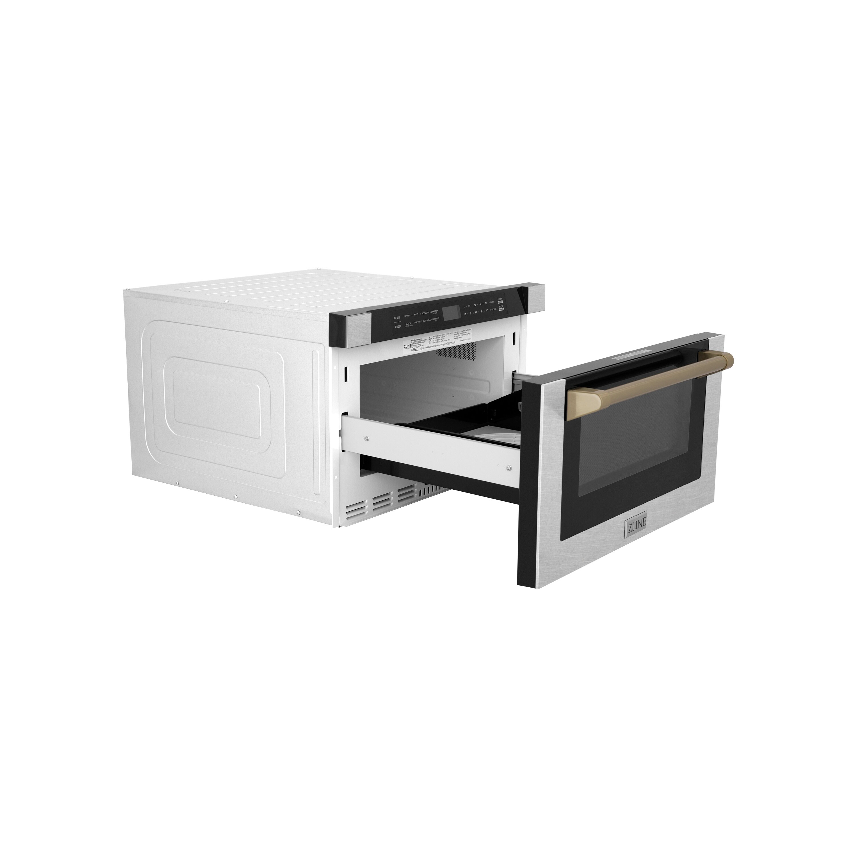 ZLINE KITCHEN & BATH MWDZ-1-SS-H-CB Microwave-Drawers - View #4