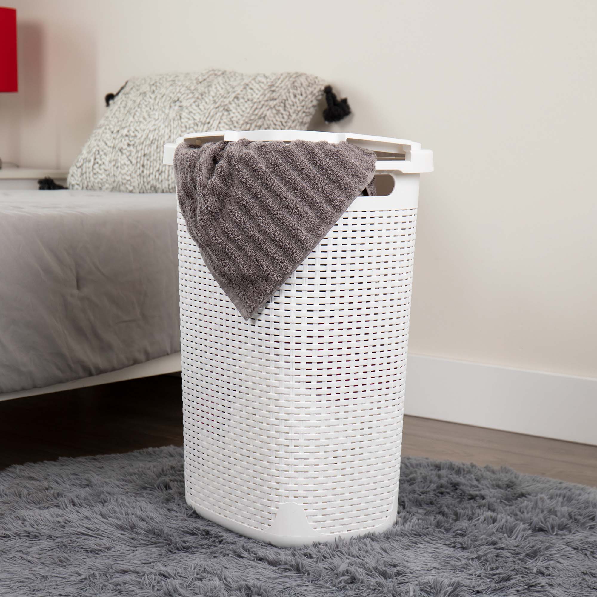 Bay Isle Home Wicker Laundry Hamper & Reviews