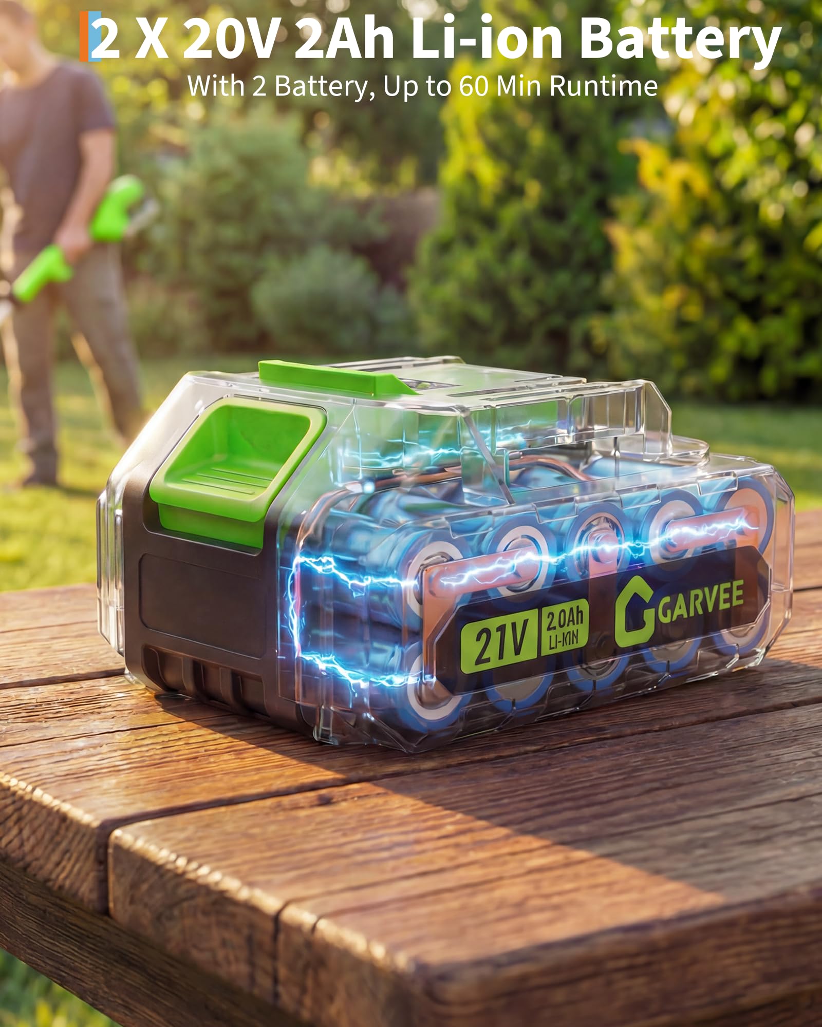 GarveeLife 3TS-8889990 Cordless-String-Trimmers - View #7