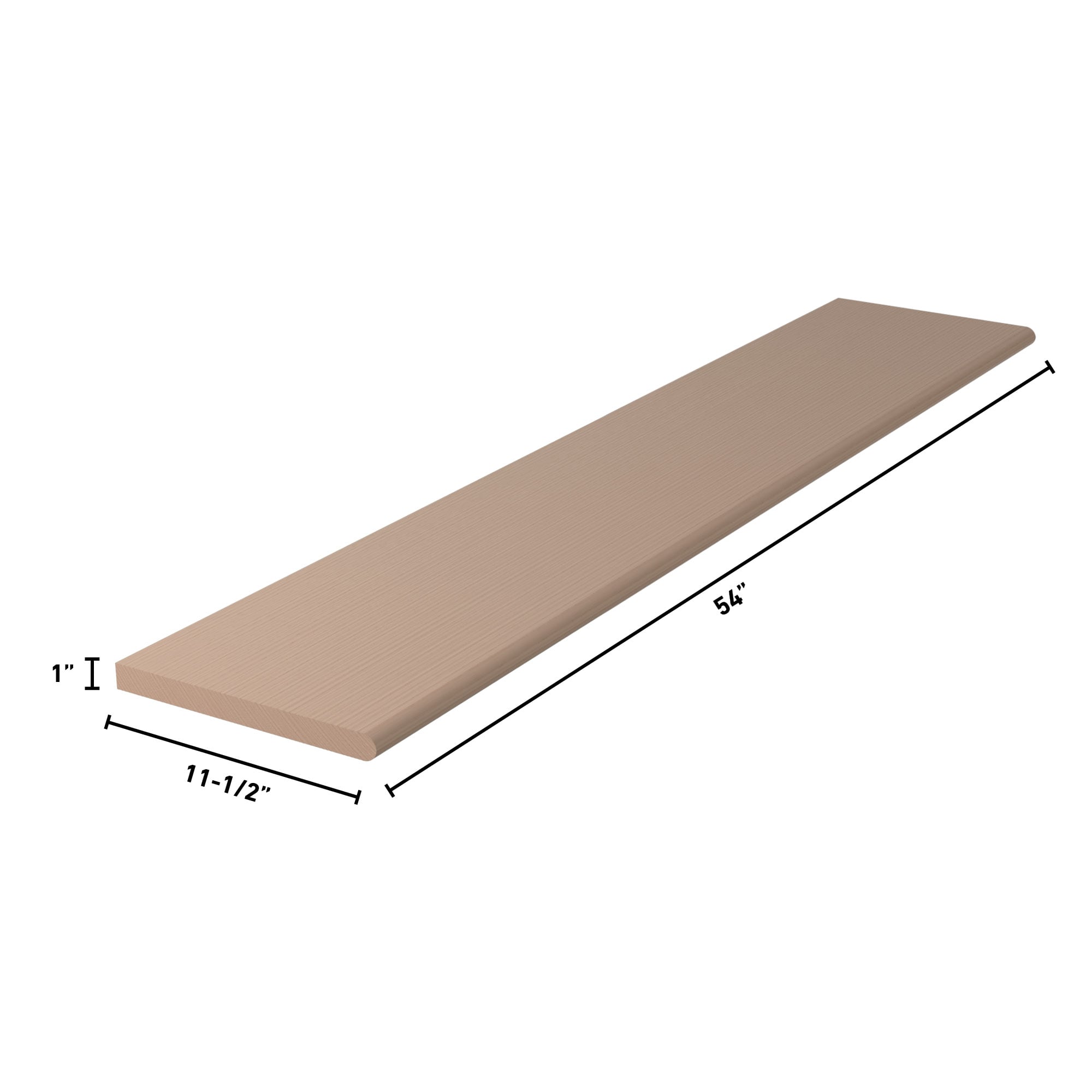 L.J. Smith Stair Systems 807011X54-M Stair-Treads - View #2