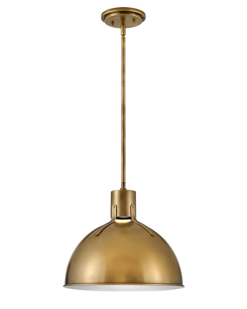 hinkley brass pendant