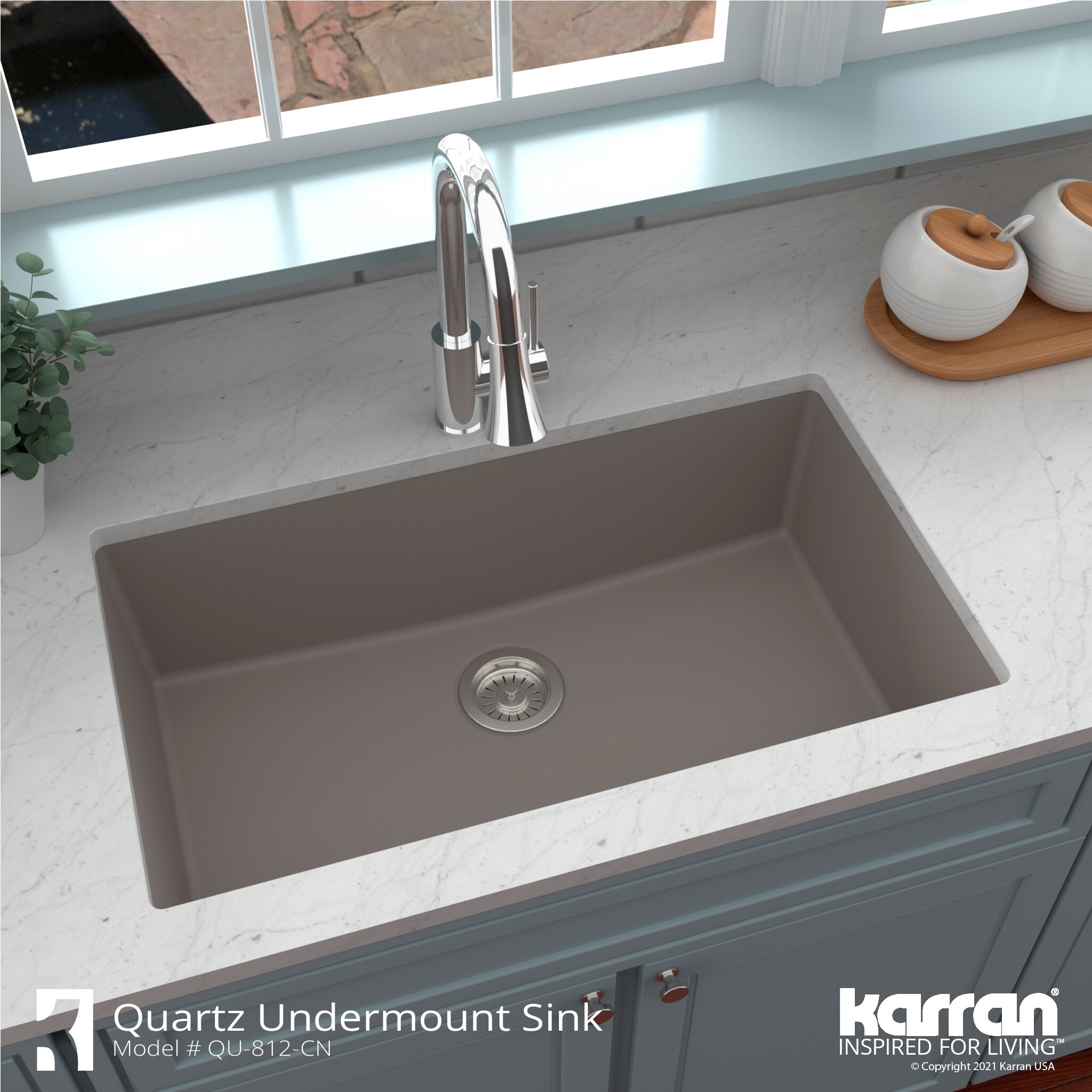 Karran QU-812-CN Kitchen-Sinks - View #5