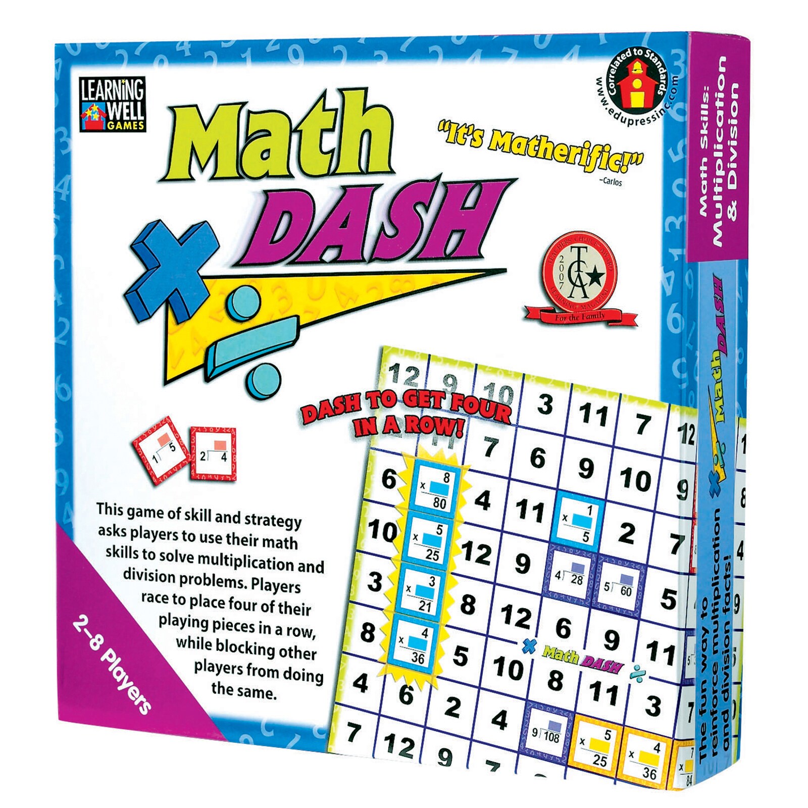 Edupress EP-LRN2349 Math Dash (Educational Game)