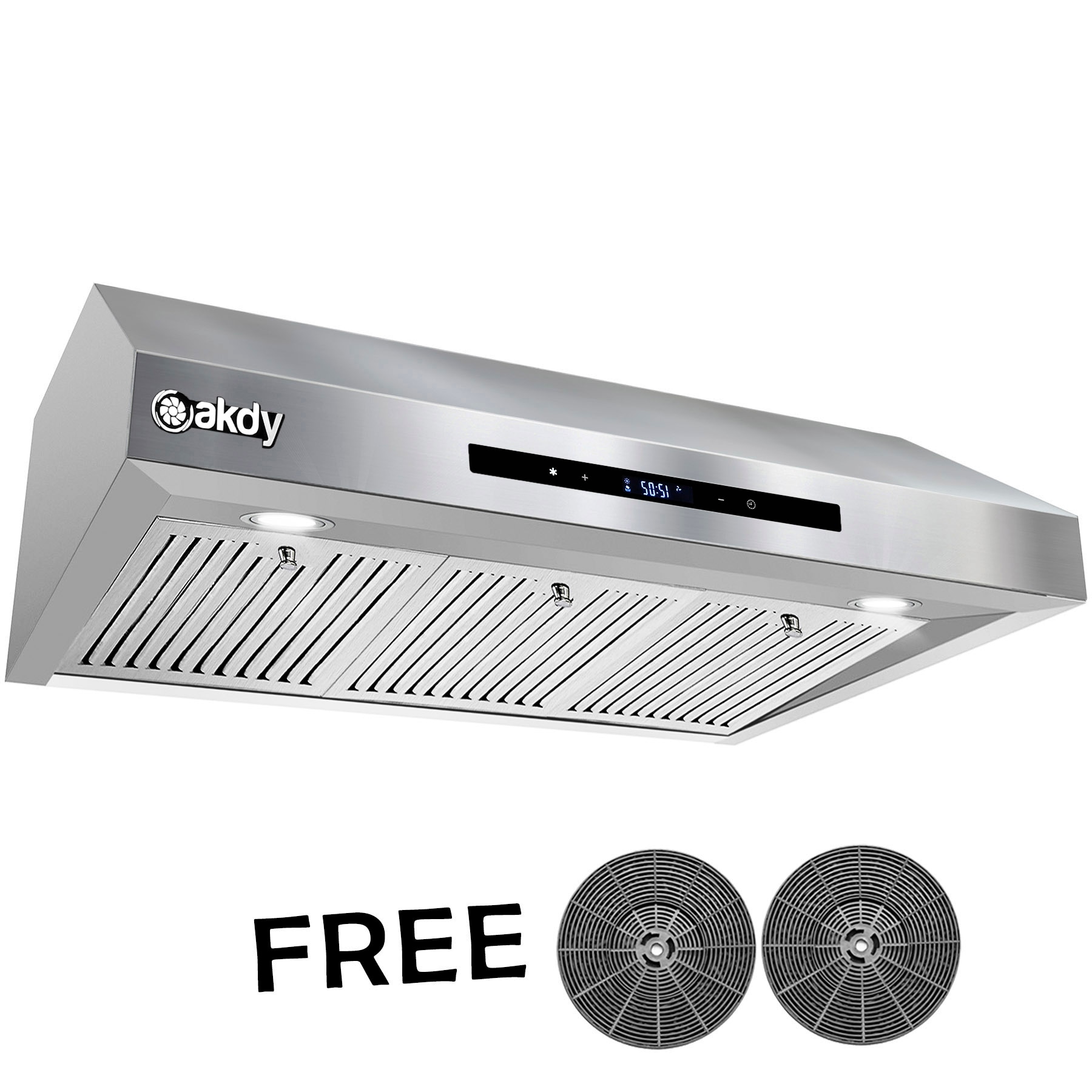 AKDY RH0436 Undercabinet-Range-Hoods - View #3