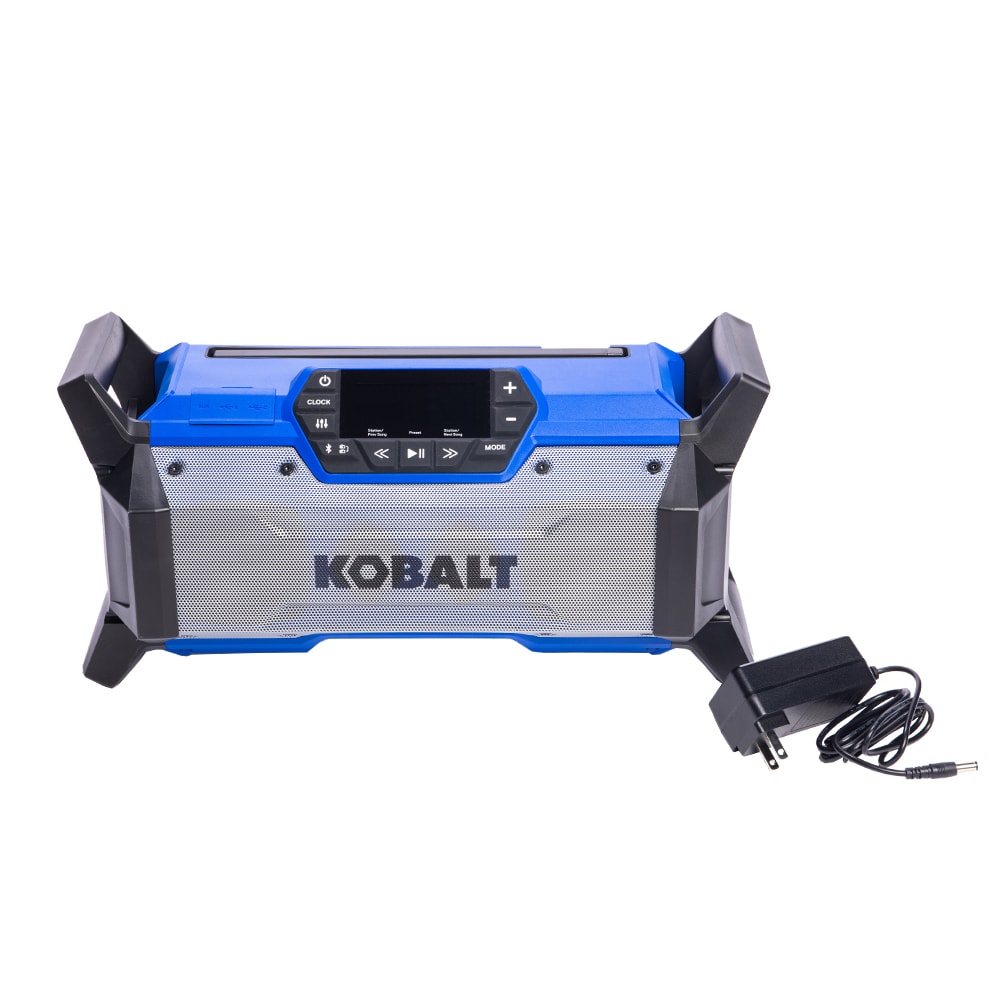 waarschijnlijkheid helaas schending Kobalt 24-volt Cordless Bluetooth Compatibility Jobsite Radio in the  Jobsite Radios department at Lowes.com