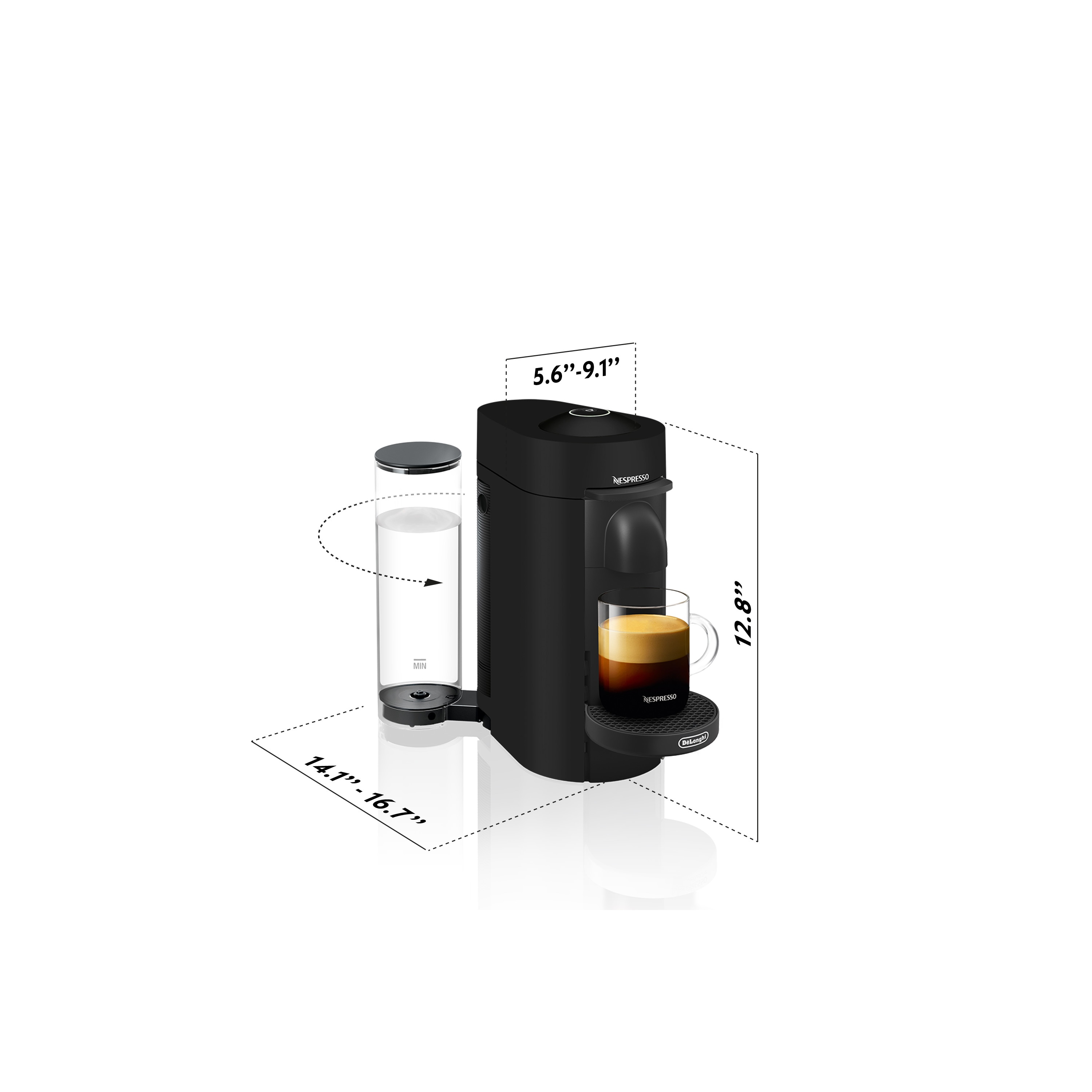 Nespresso ENV150BM Espresso-Machines - View #5