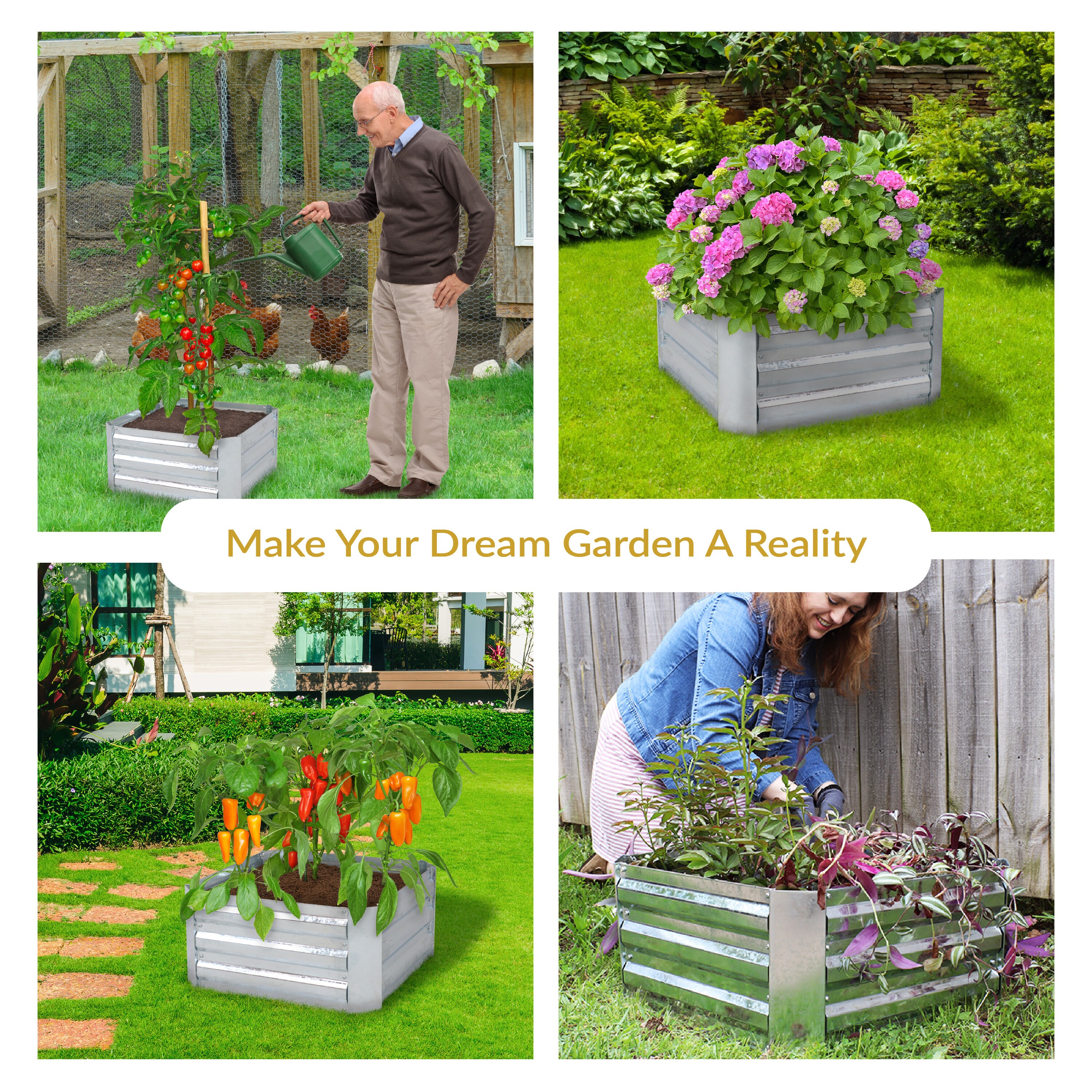 Sunnydaze Decor HB-475 Raised-Garden-Beds - View #5