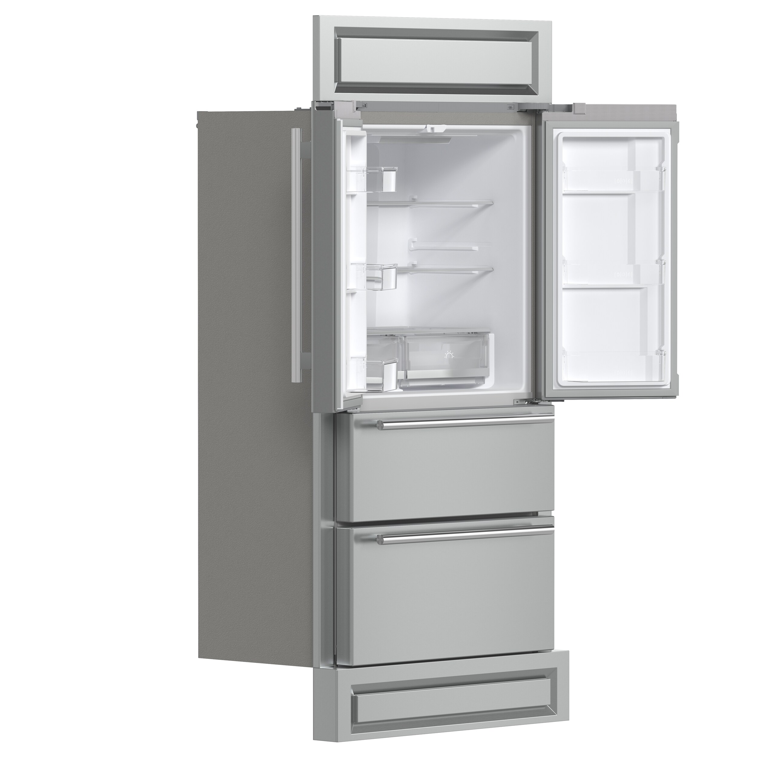 FORNO FFRBI1820-40MG French-Door-Refrigerators - View #4