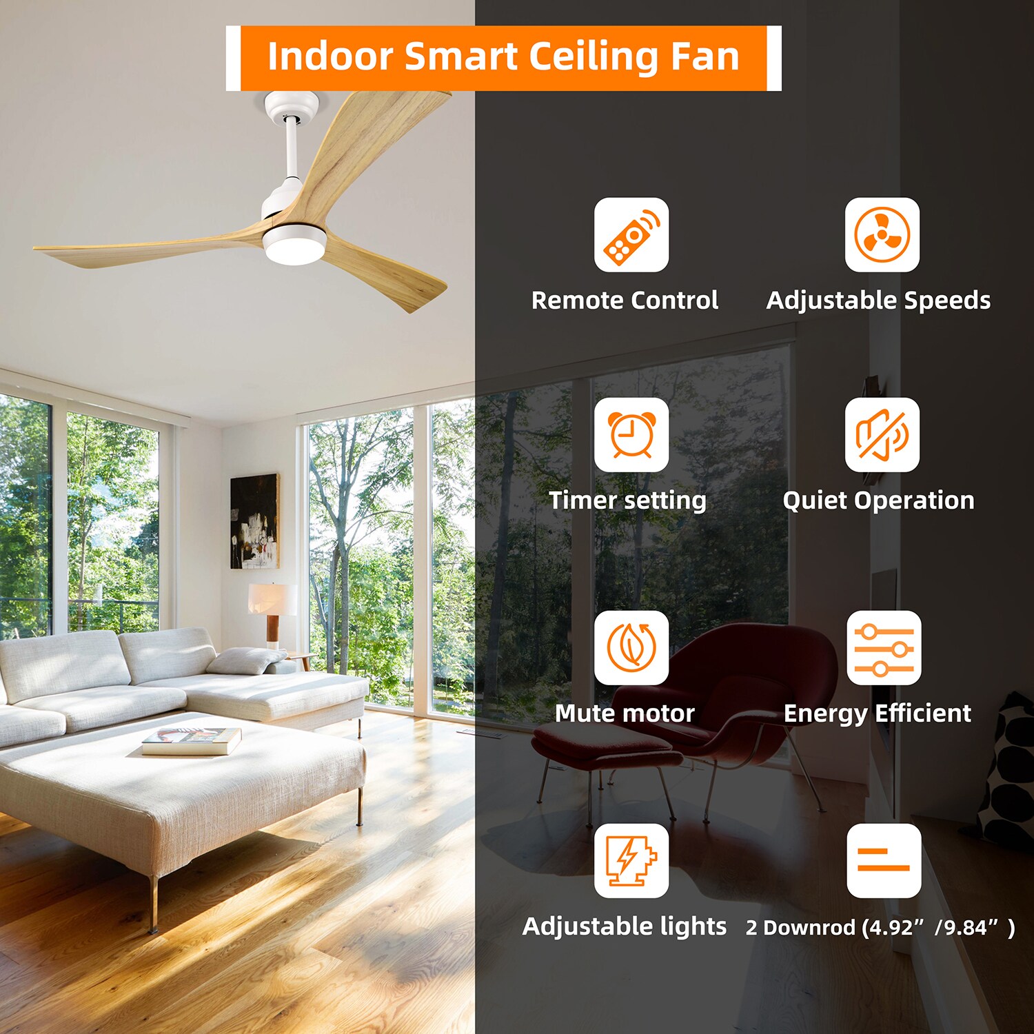SINOFURN SYB570012WT Ceiling-Fans - View #12