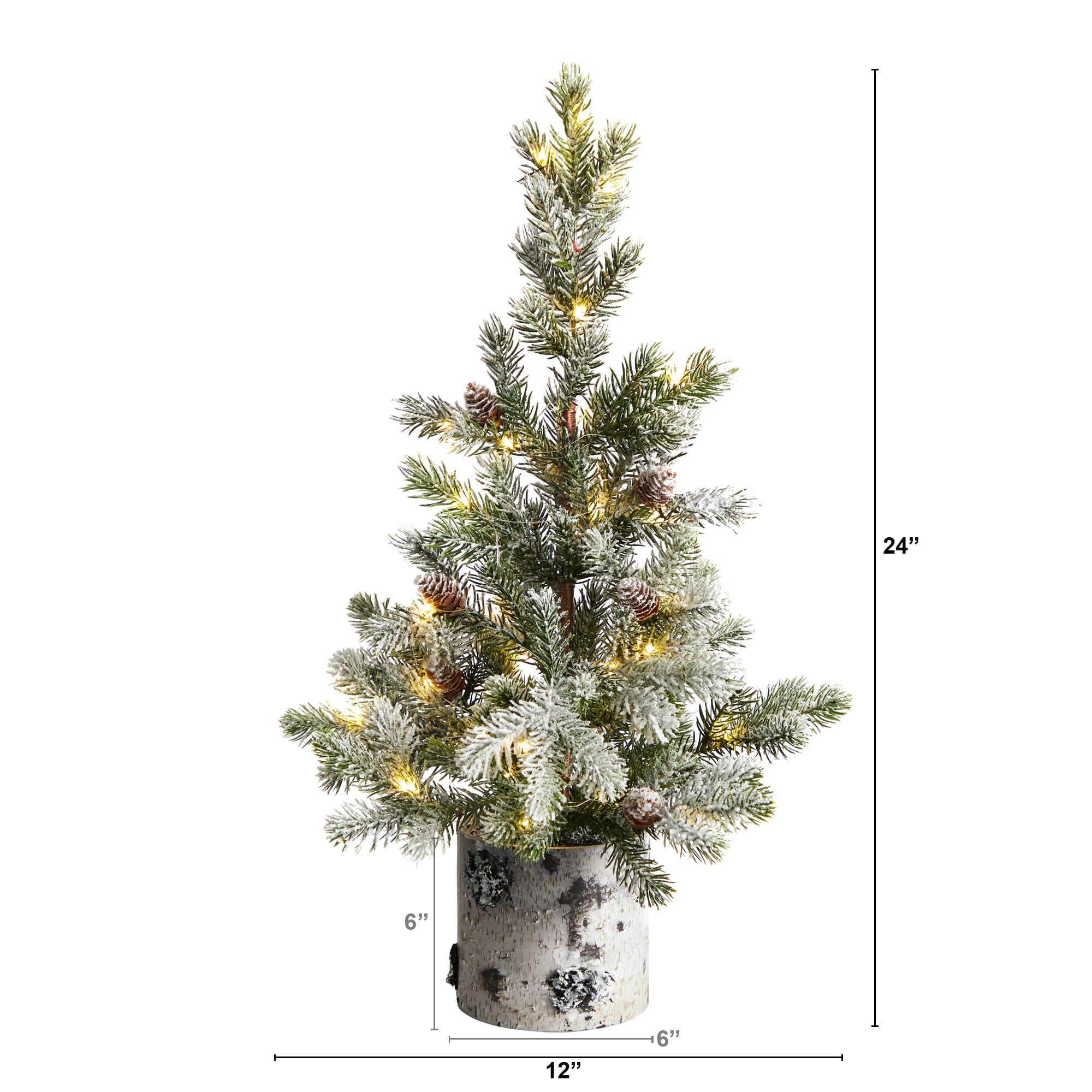 Nearly Natural T3400 Artificial-Christmas-Trees - View #3