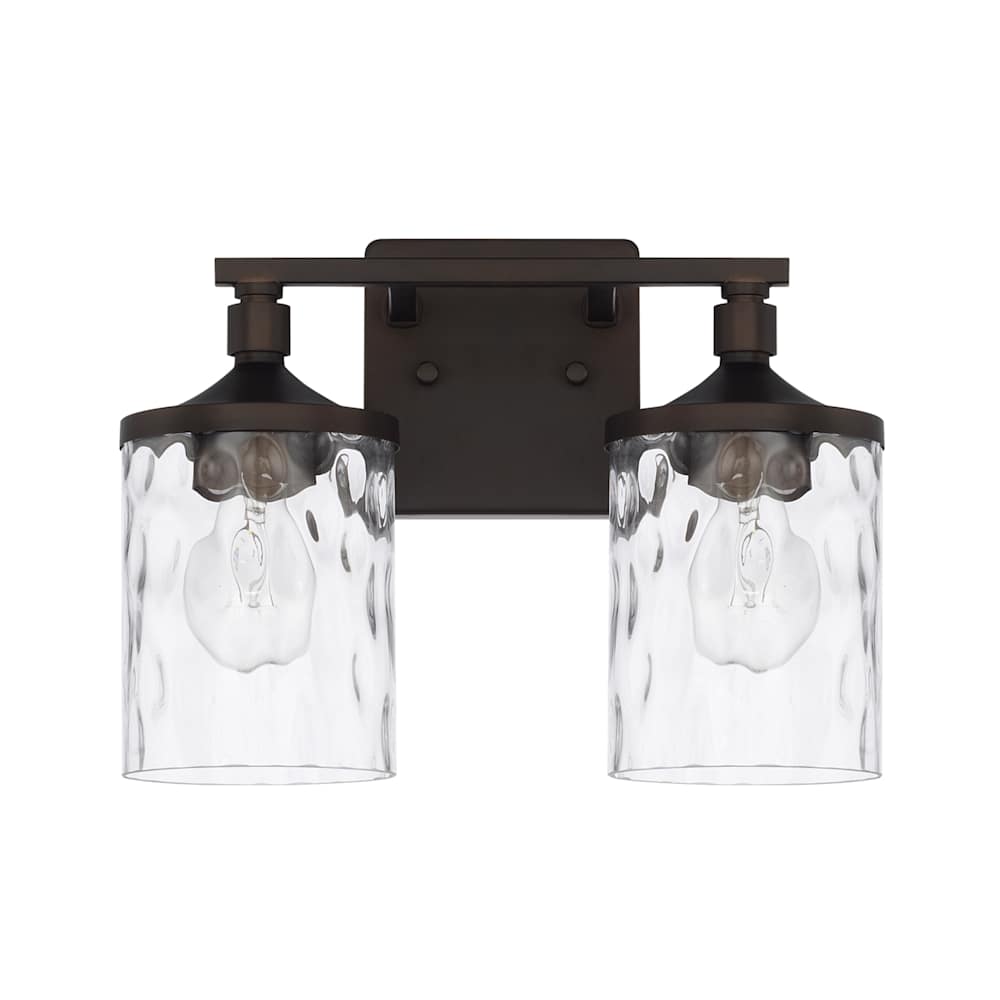  128821451 Colton 2 Light 13 Inch Wide Bathroom Vanity Light