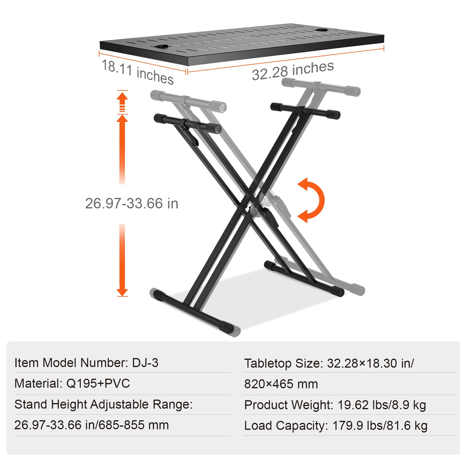 VEVOR SCXXDJGZTHJG05320V0 Folding-Tables - View #7