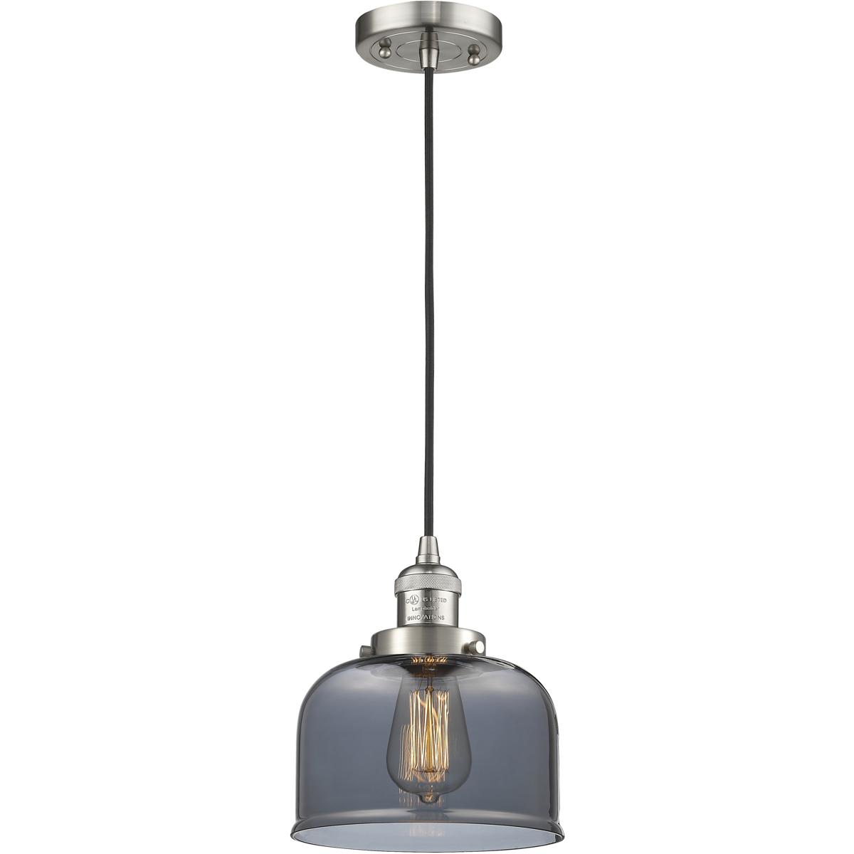 Innovations Lighting 1067186 201C-SN-G73 Franklin Restoration Bell Mini Pendant