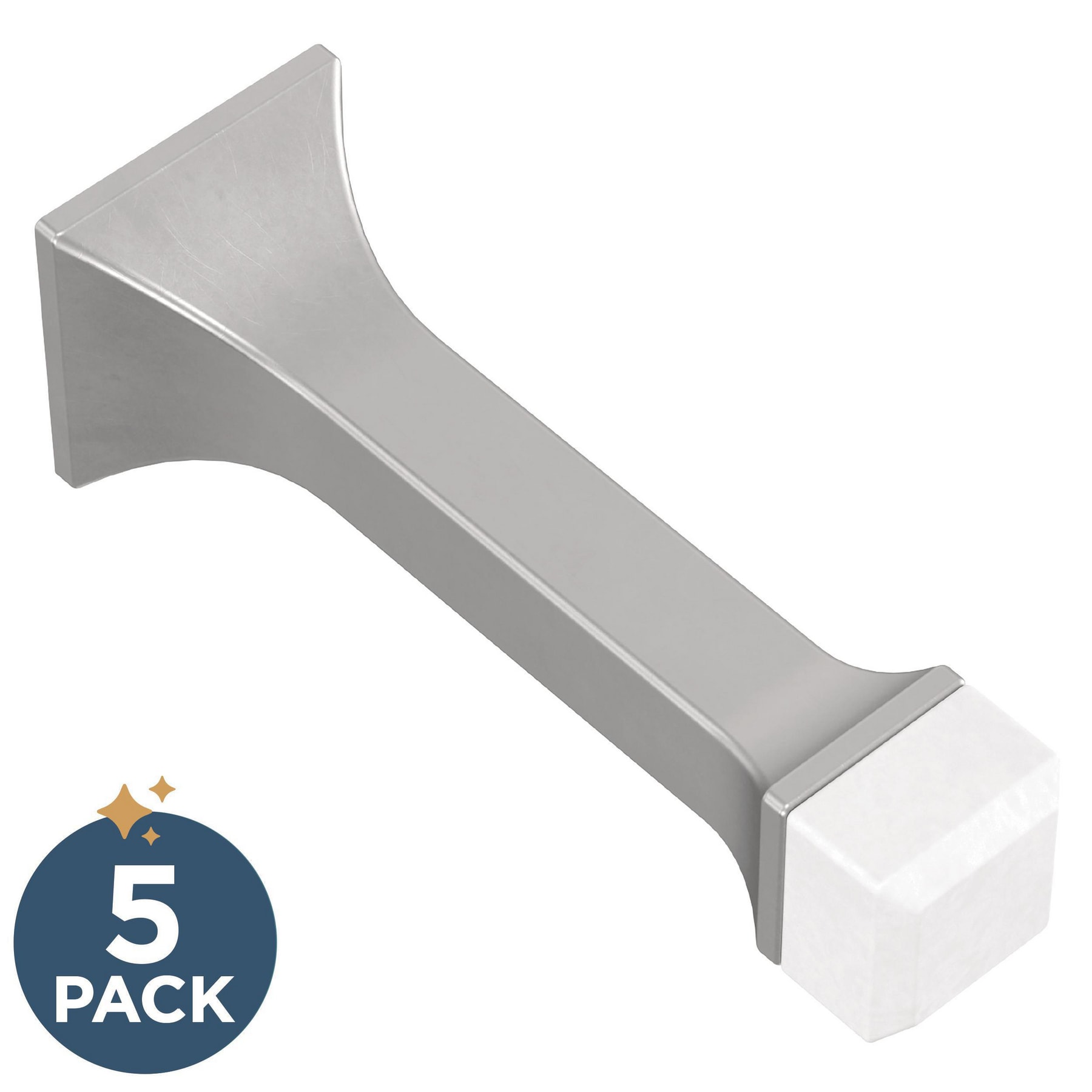 Franklin Brass B47252K-MN-C 3-in Rigid Door Stop 5 -Pack