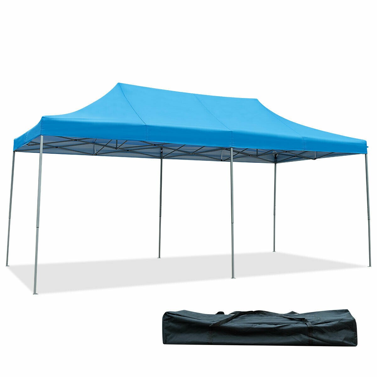 WELLFOR DOS70118BL Carport-Covers - View #8