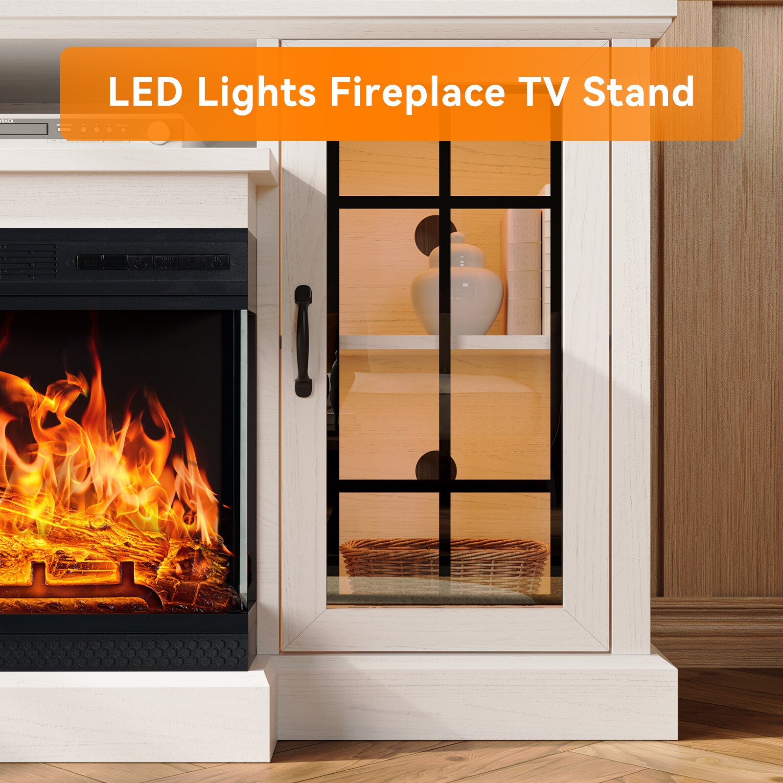 Bapipro TE18A32W Electric-Fireplaces - View #8