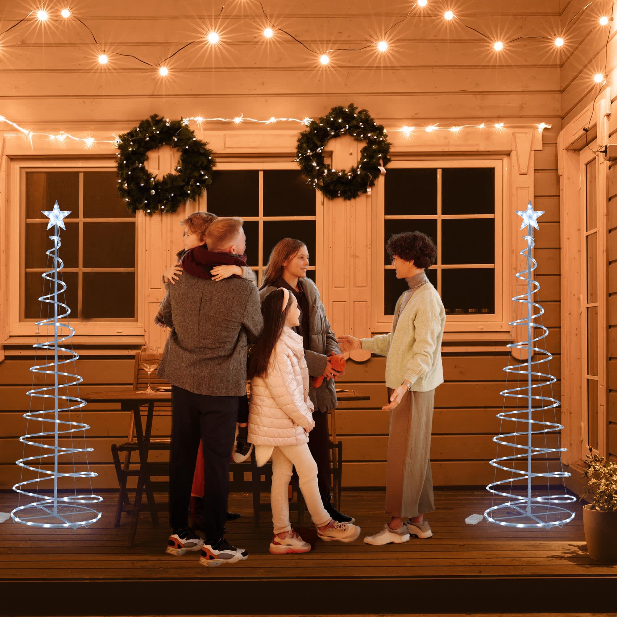 Yescom 11LST002-6F-COOLW-LO Outdoor-Christmas-Decor - View #9