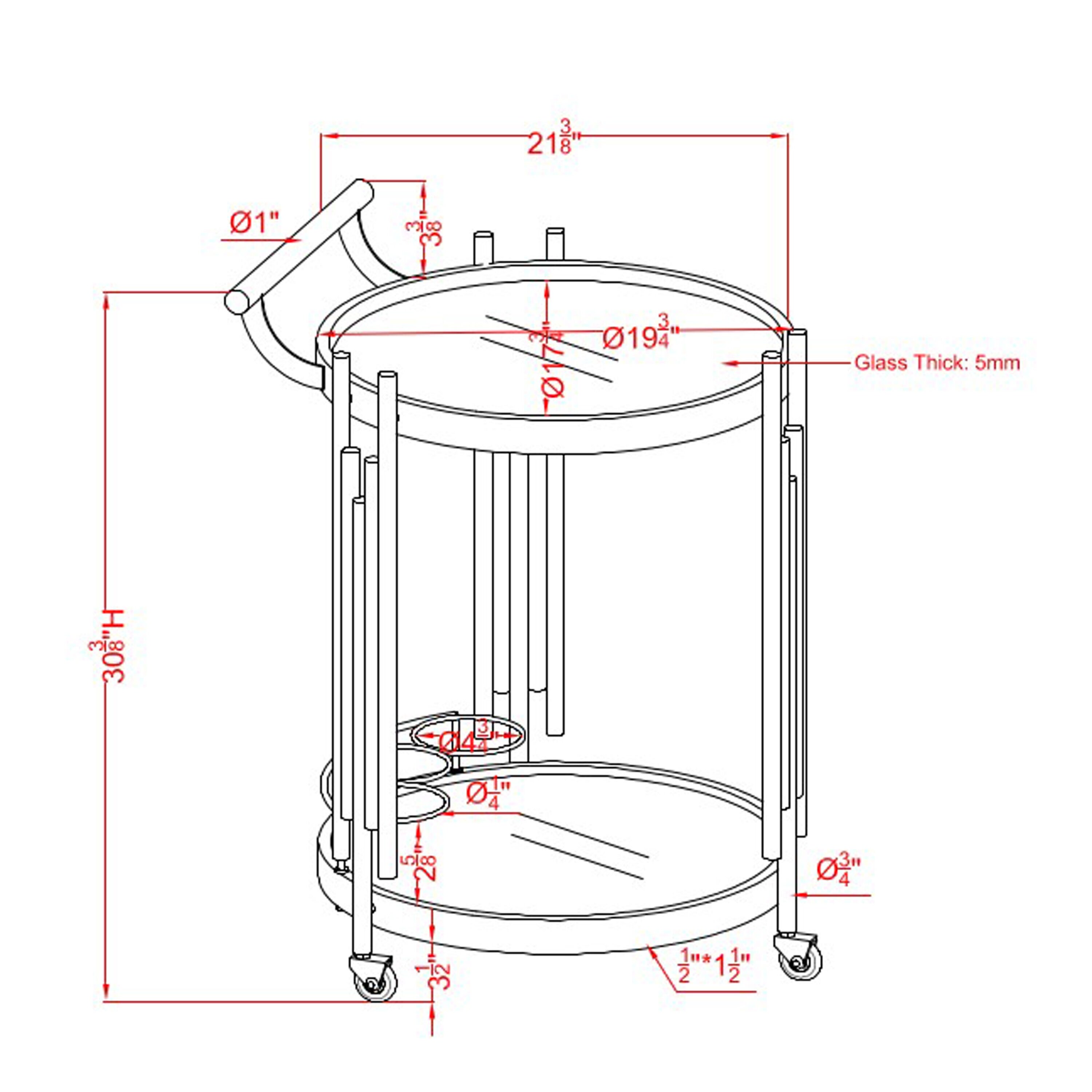 Furniture of America IDF-AC237 Kitchen-Furniture - View #8