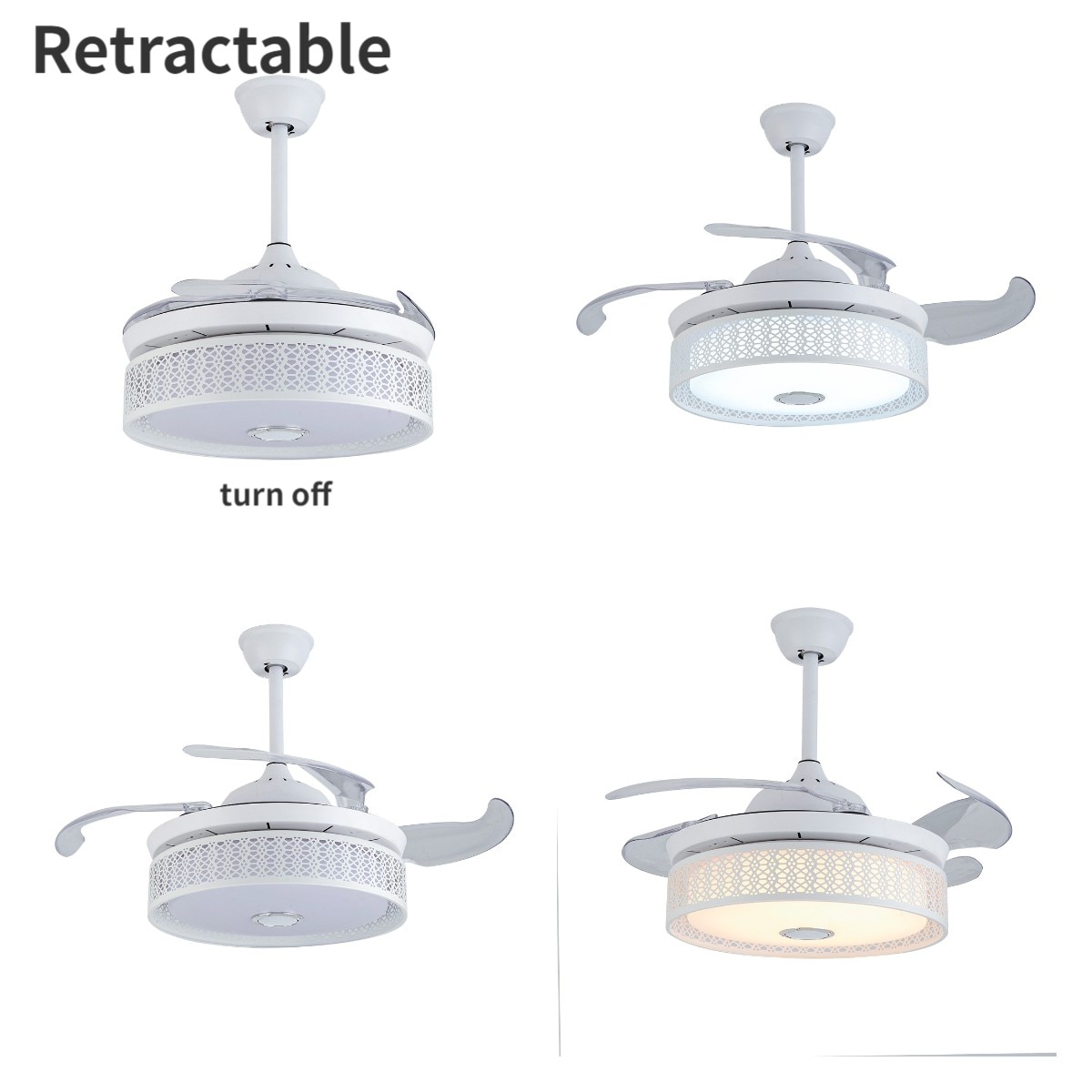 Oukaning HG-HSYXF-4337-US-1 Ceiling-Fans - View #6