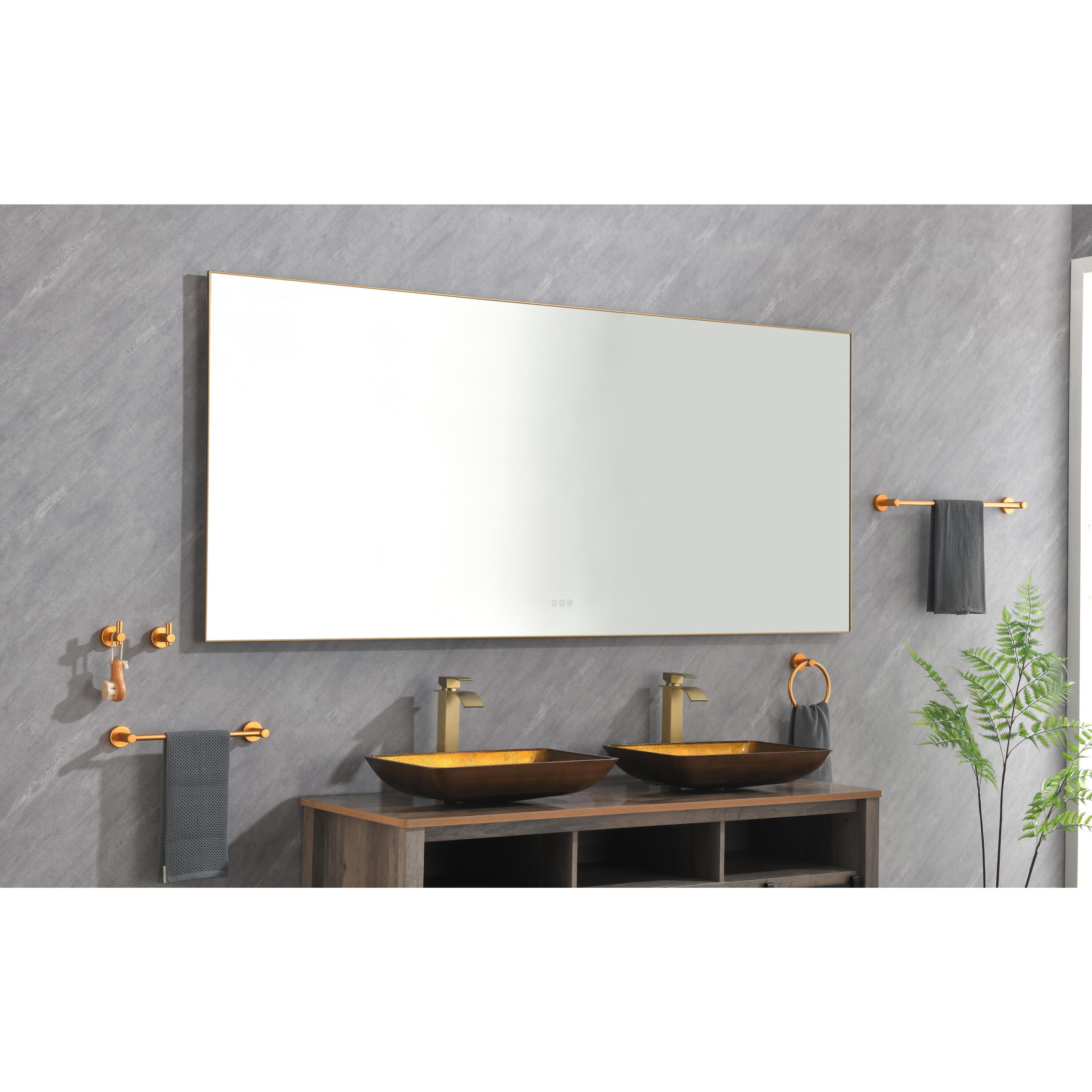 Bayfeve BF-178218-MIR Framed-Bath-Mirrors - View #8