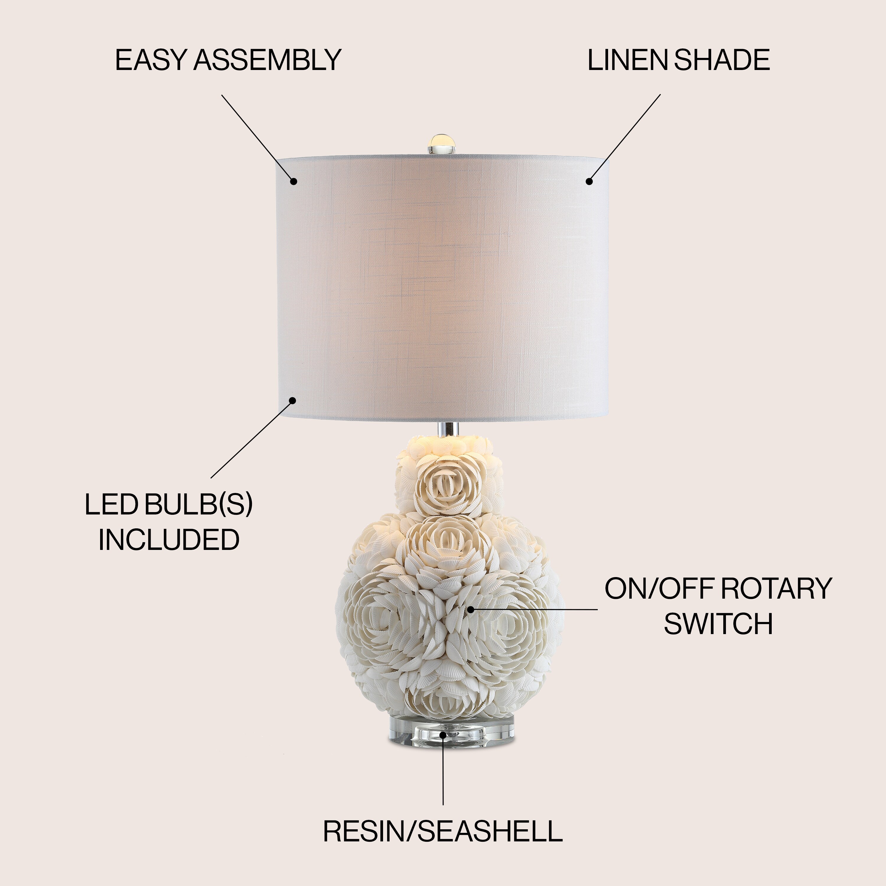 JONATHAN  Y JYL1049A Table-Lamps - View #3