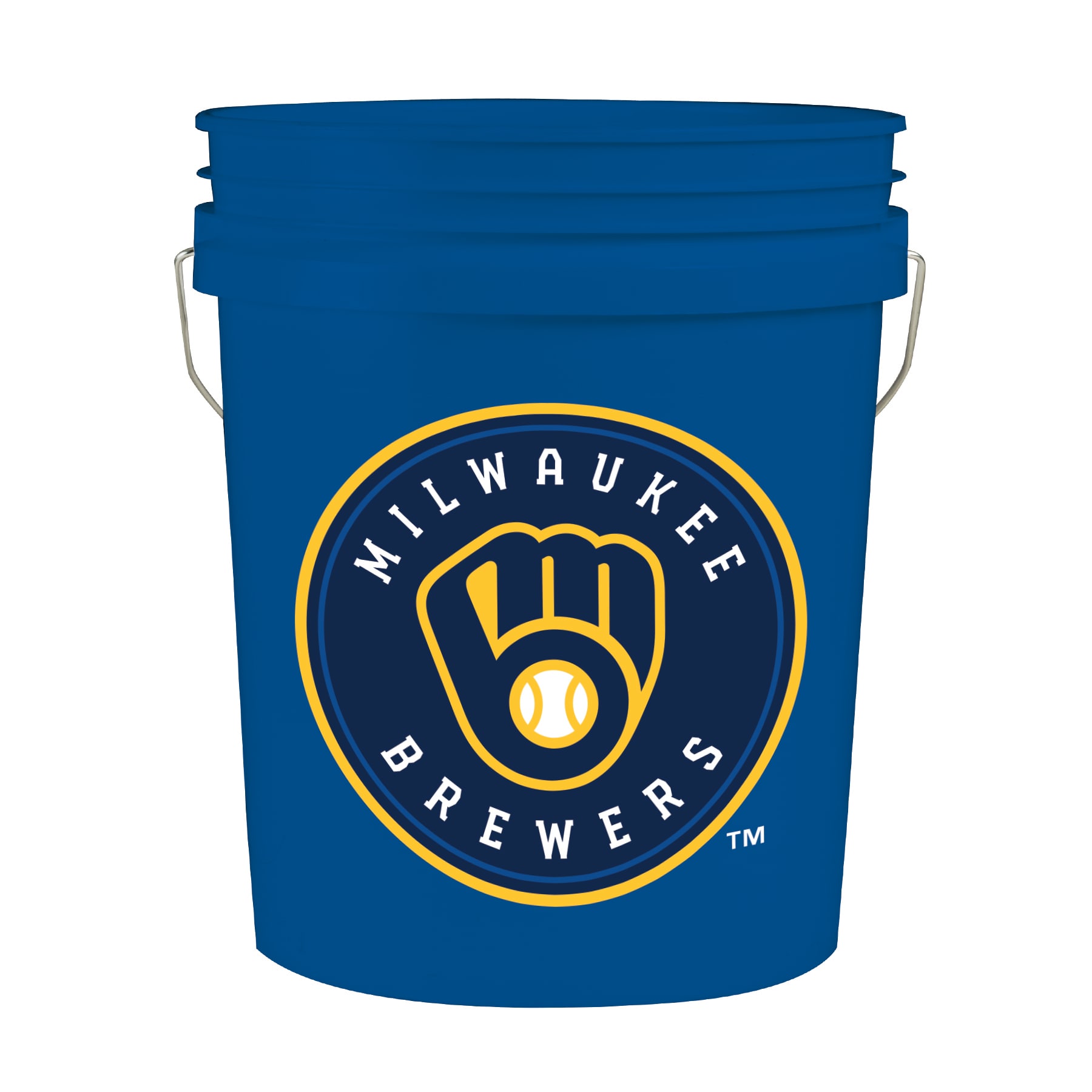 WinCraft Sports 1347624 Milwaukee Brewers Milwaukee Brewers 5 Gallon(s) BPA-Free Plastic General bucket