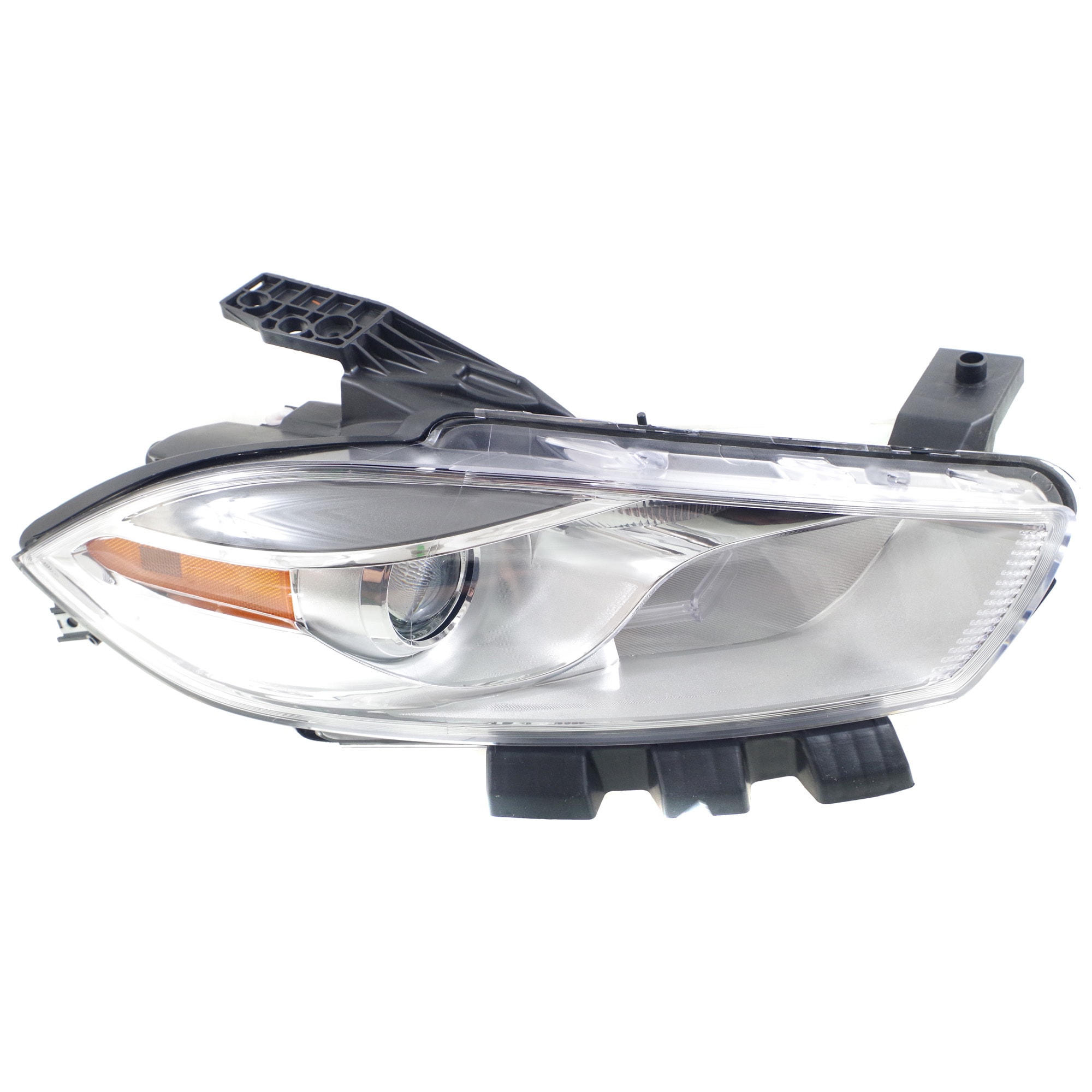 Garage-Pro JCWRD10010005GP Headlight Compatible with Dodge Dart 2016 Rh Assembly Halogen Chrome Interior