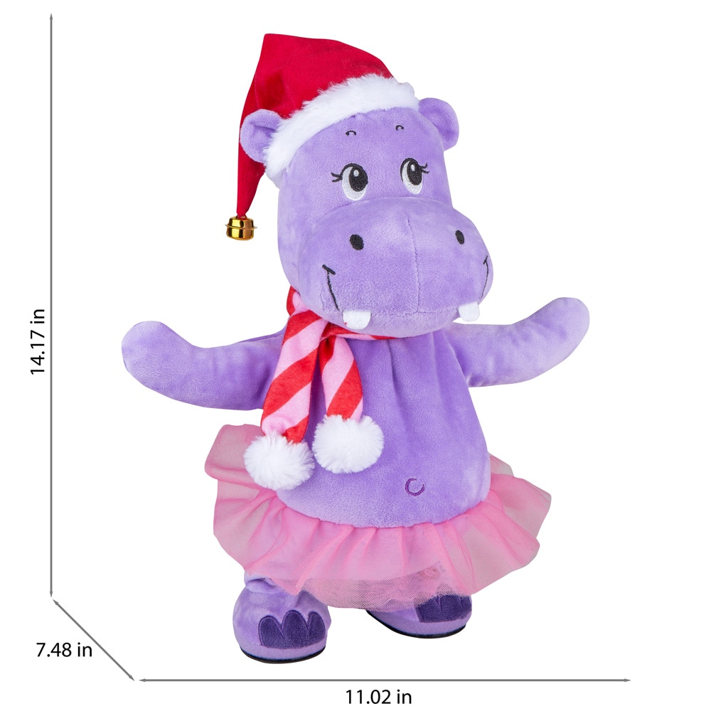 disney dancing purple hippo