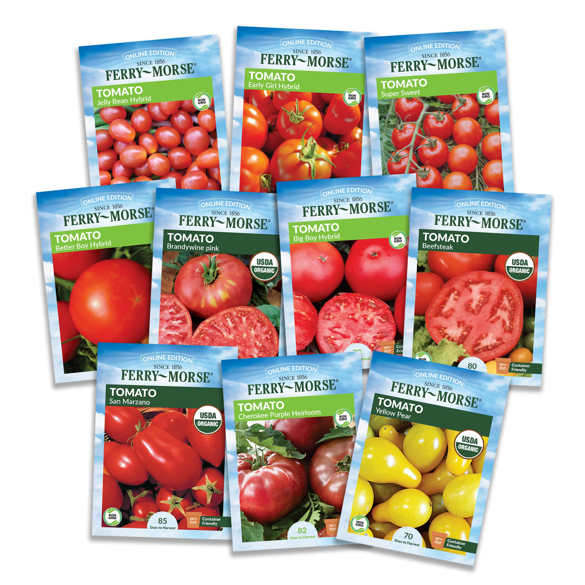 Ferry-Morse Ferry Morse Tomato Lover Seed Variety Pack 10 Pack