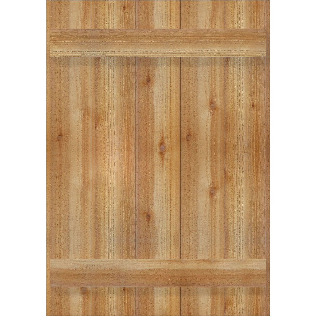 Ekena Millwork RBJ06S26X038RWR Exterior-Shutters - View #5