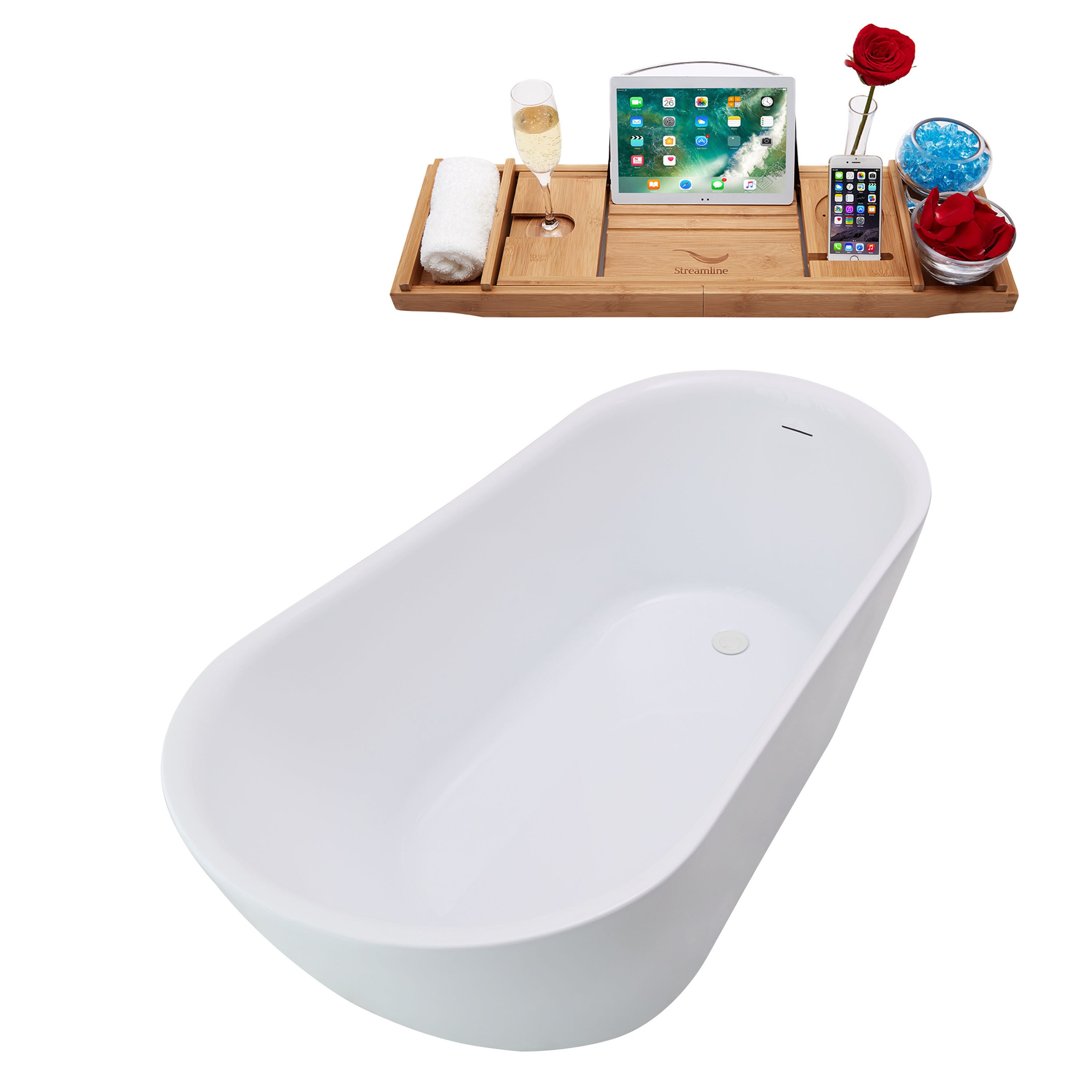 Streamline N3680WH bathtubs - View #5