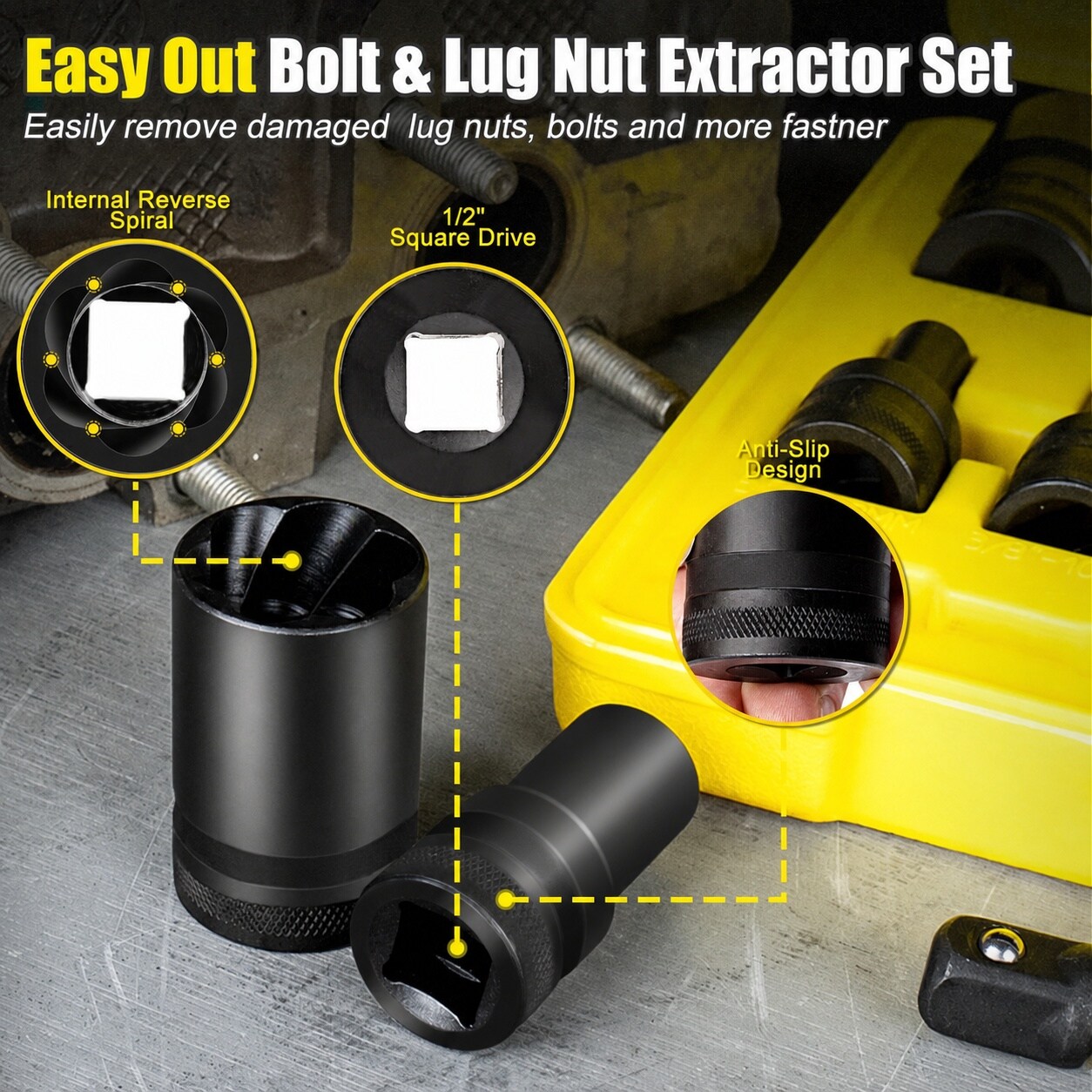 Phyfalip LPF0715P100 Bolt-Extractors - View #4