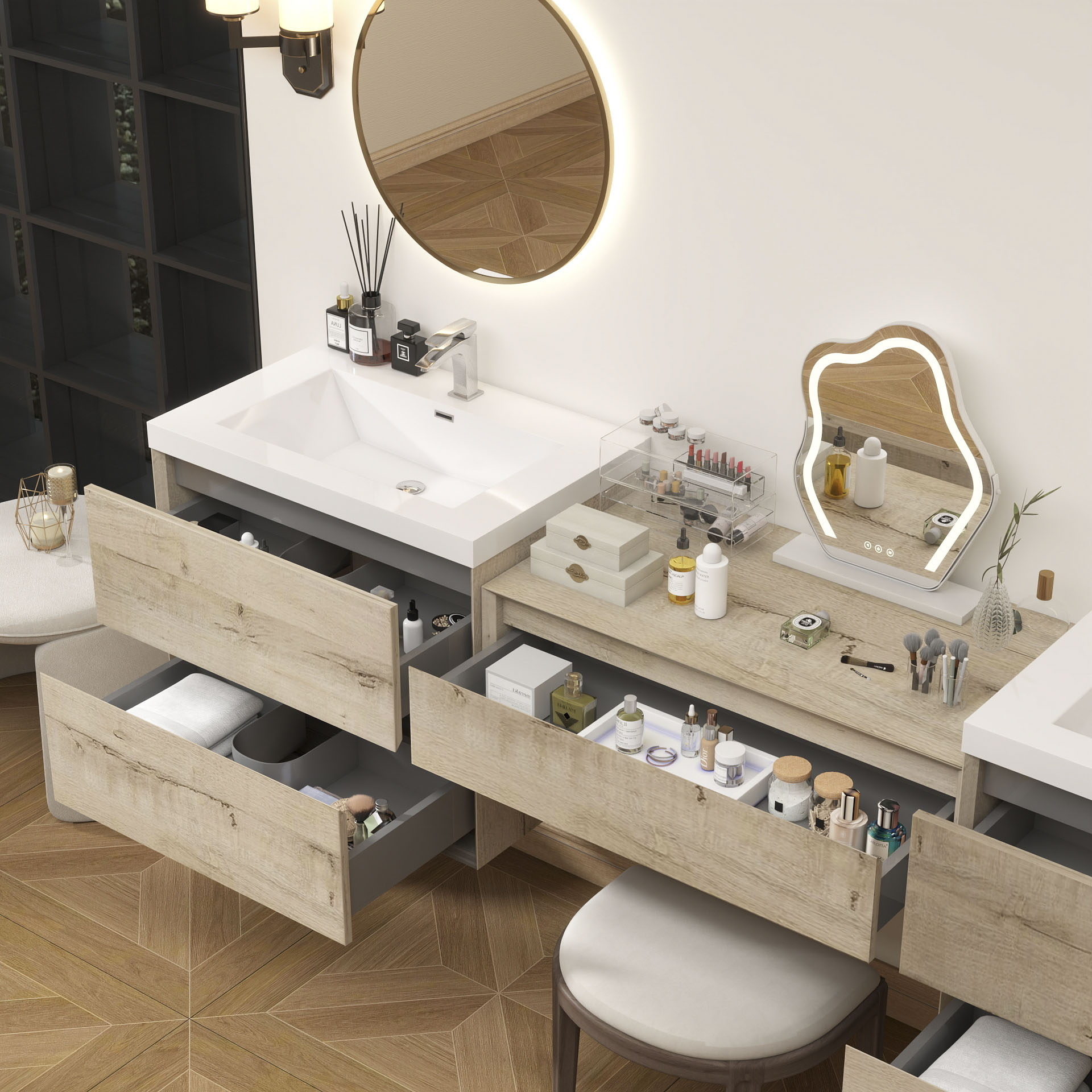 BV Better Vanity SLIM17-30+36+30-WO Bath-Vanity-Combo - View #8