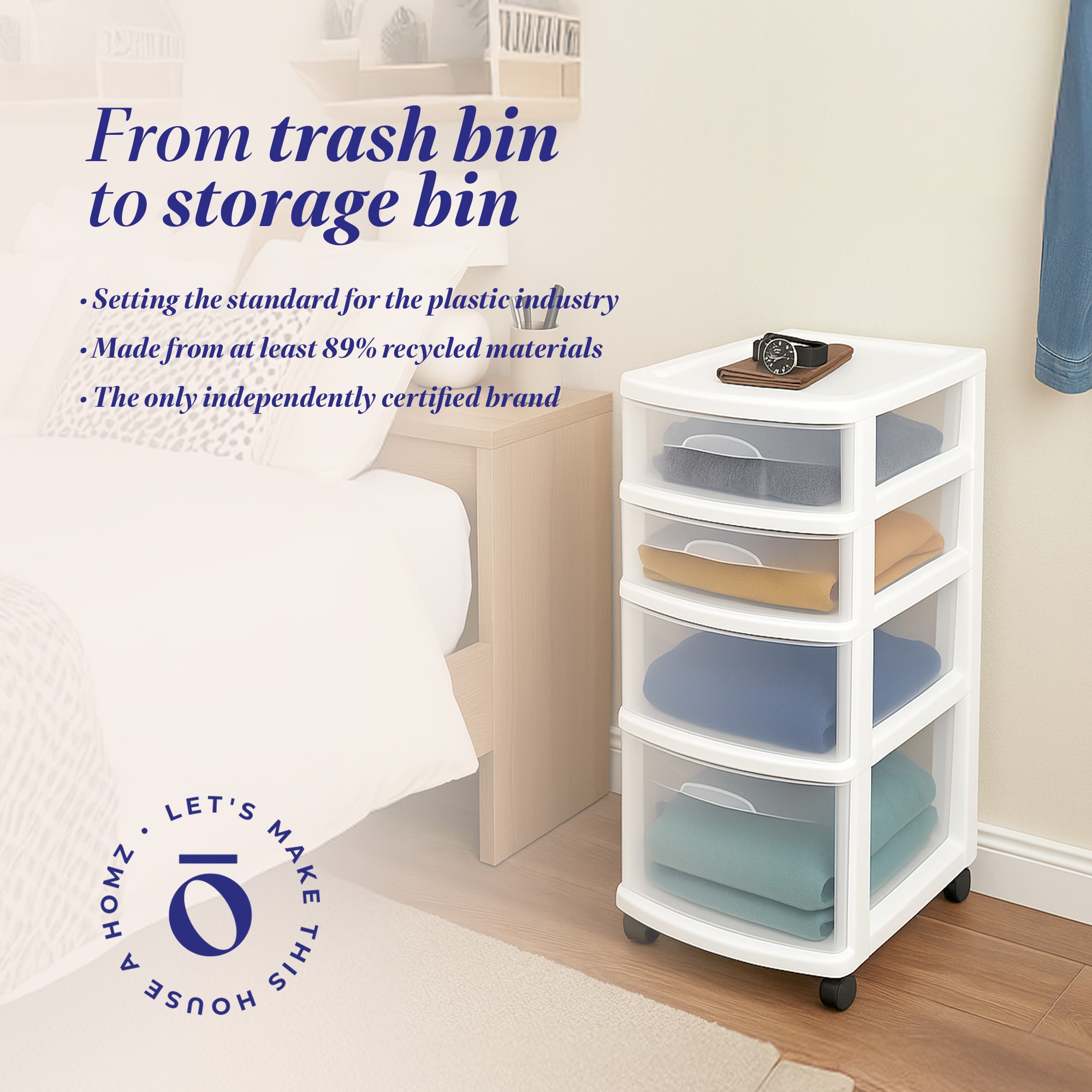 Homz Products 324378 Storage-Drawers - View #7