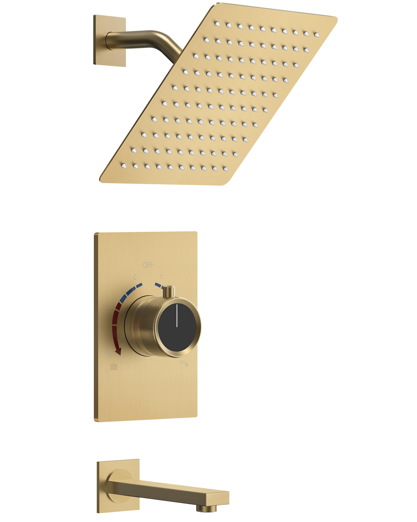 GRANDJOY TOBILI5183BA Showerhead-Bar-Panels - View #11
