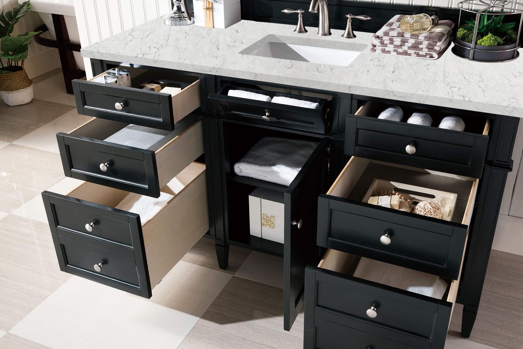 James Martin Vanities 650-V60S-BKO-3EJP Bath-Vanity-Combo - View #4