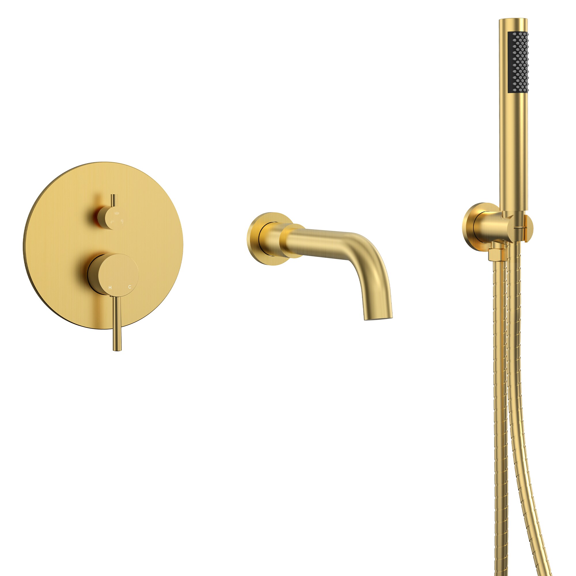 GRANDJOY SGF10GJ-59-BN10 Roman-Tub-Faucets - View #2