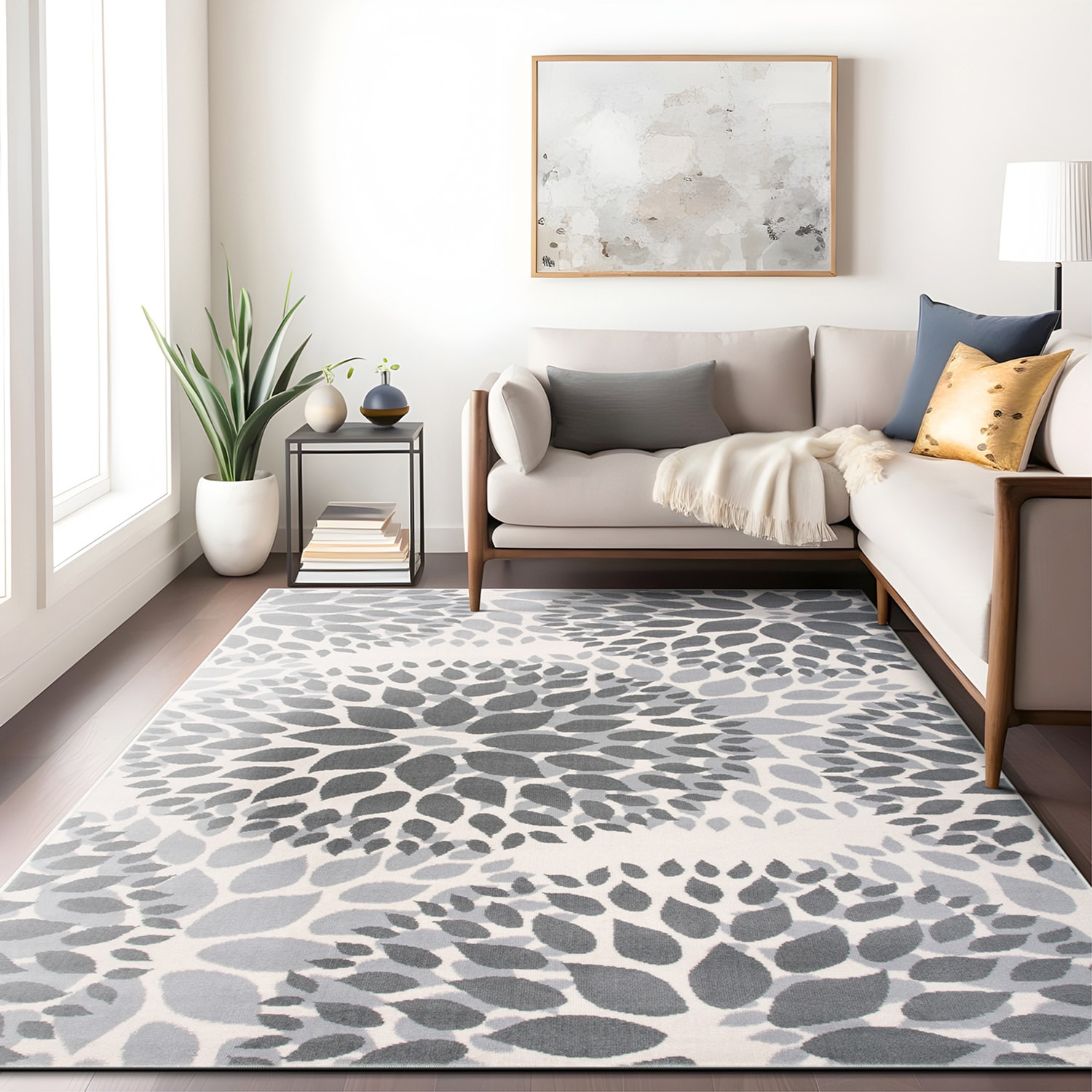 World Rug Gallery 9099 GRAY 5X7 rugs - View #6