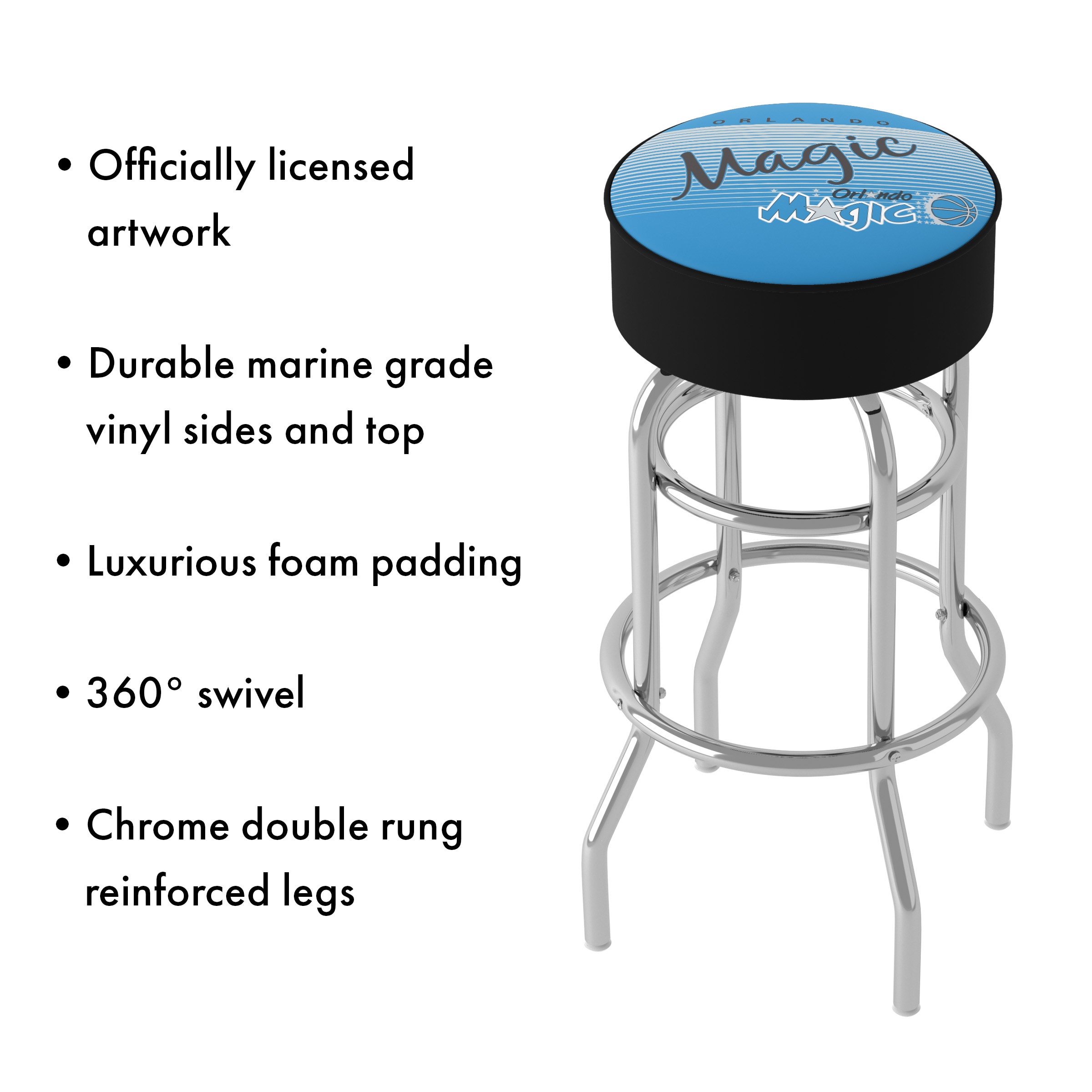 Trademark Gameroom NBA1000HC-OM-TWN stools - View #3