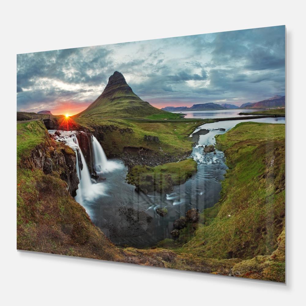 Designart 30-in H x 40-in W Landscape Metal Print at Lowes.com