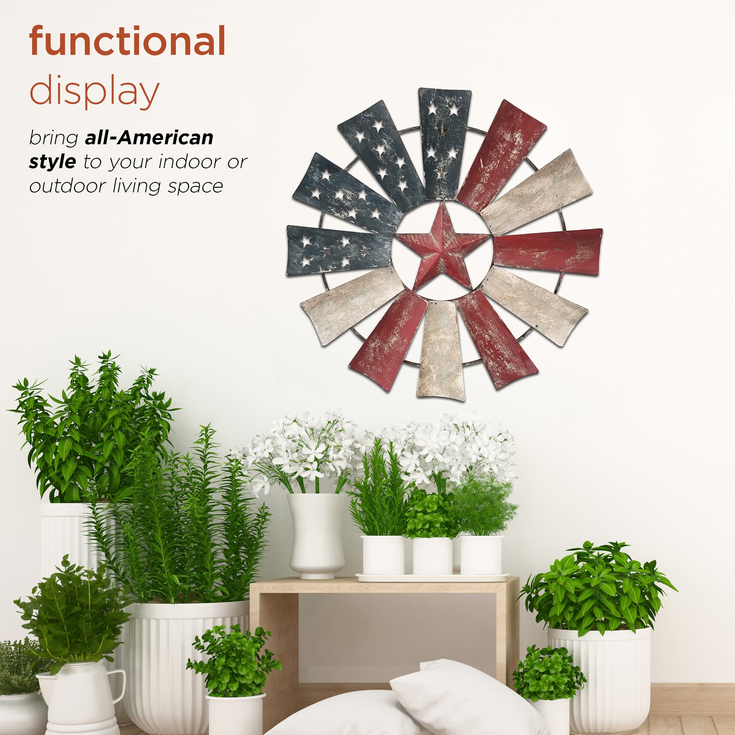 Alpine Corporation YHL430HH Wall-Art - View #5