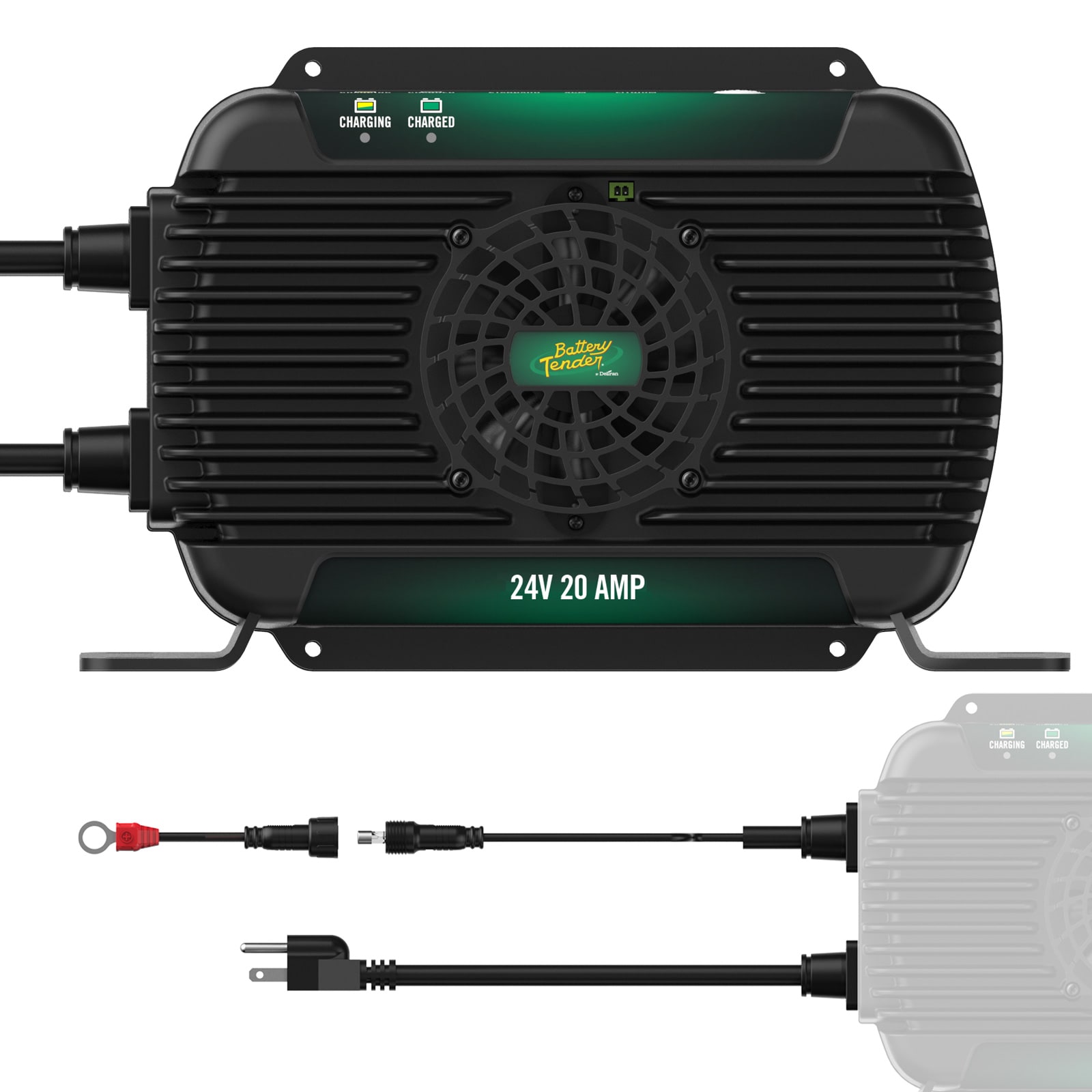 Battery Tender 20 -Amp 24-volt Car Battery Charger #022-2012-DL-WH