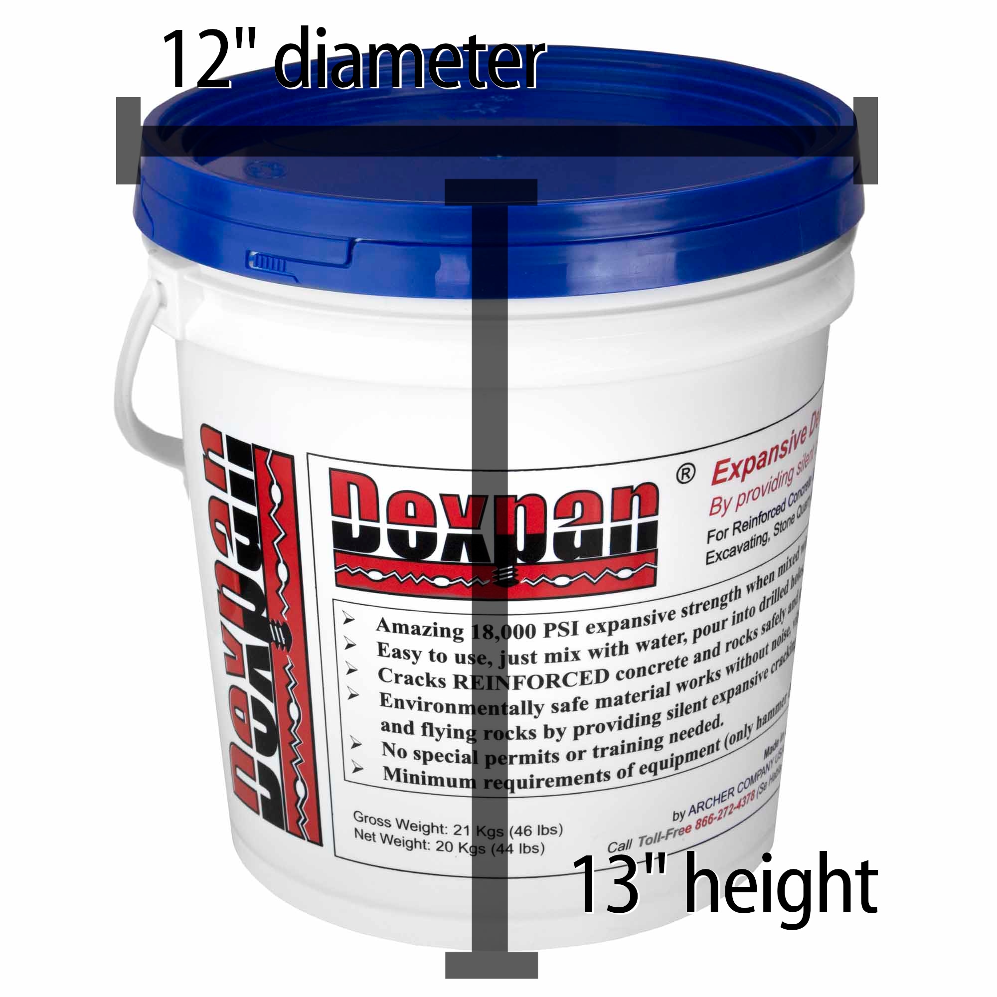 Dexpan DEXPAN44BKT3 Concrete-Removal - View #10